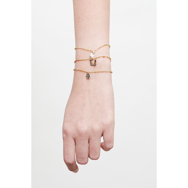 White Rabbit Charms Bracelet