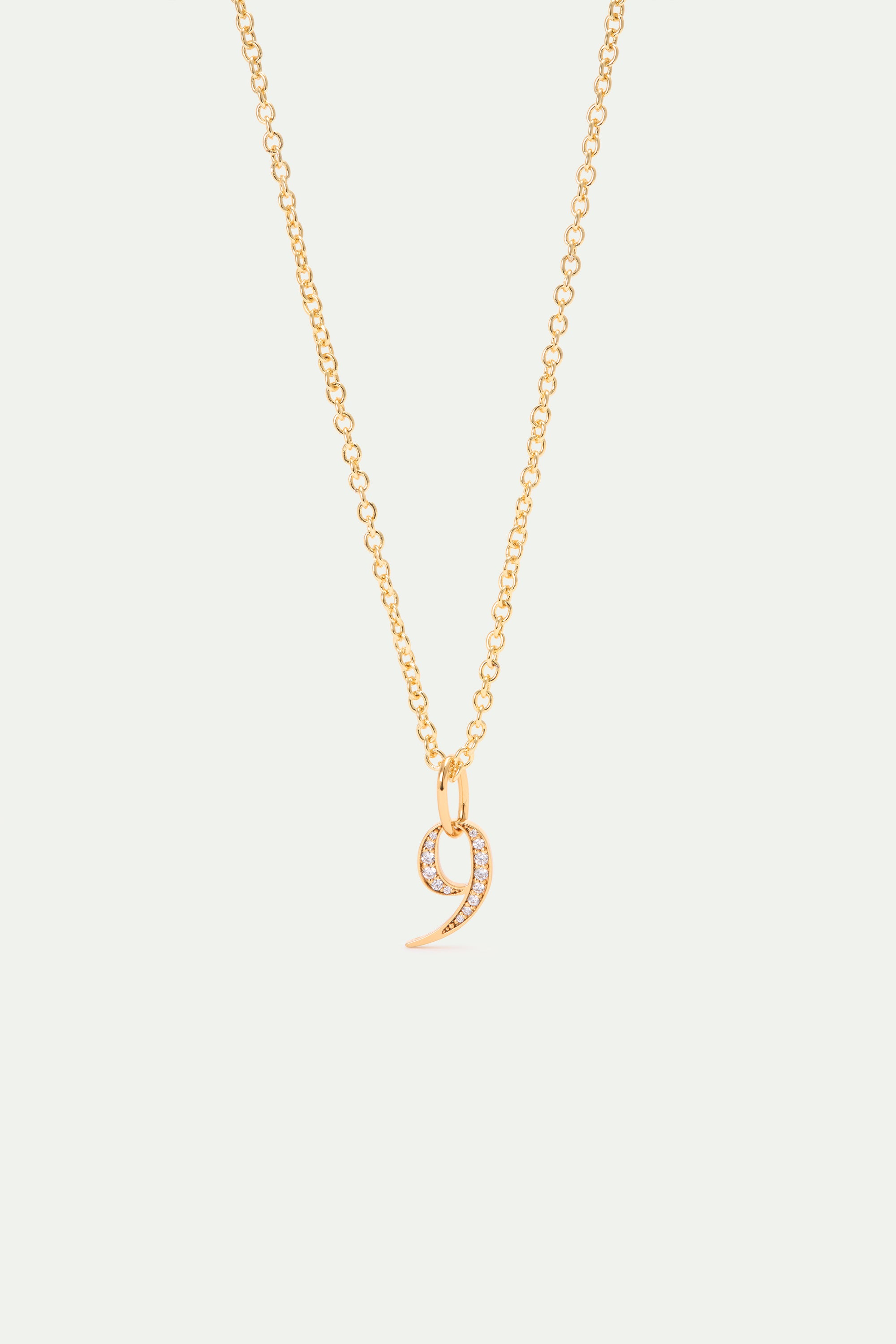 Number 9 pendant, altruism and kindness