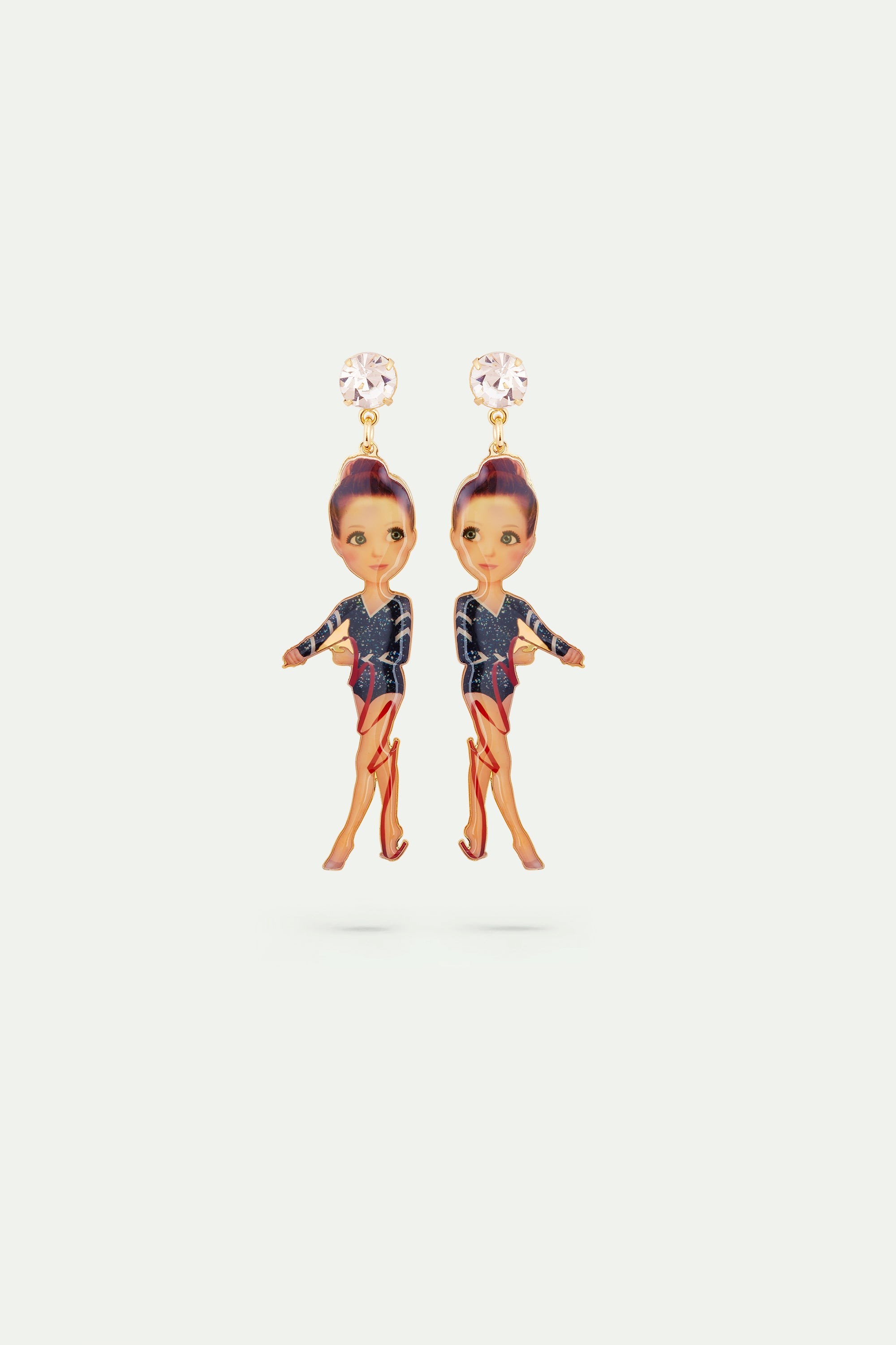 Rhythmic gymnastics earrings