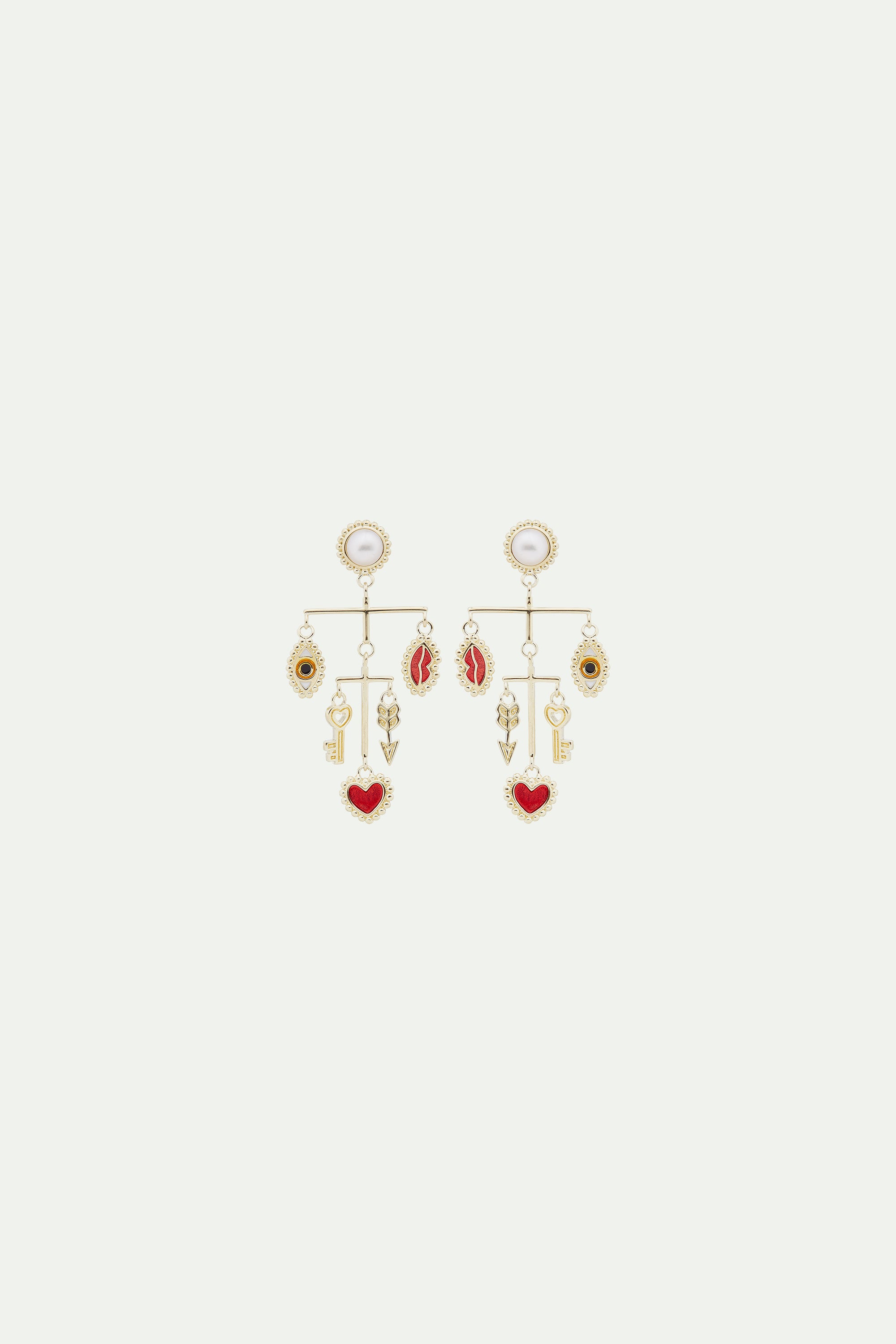 Oracle post earrings