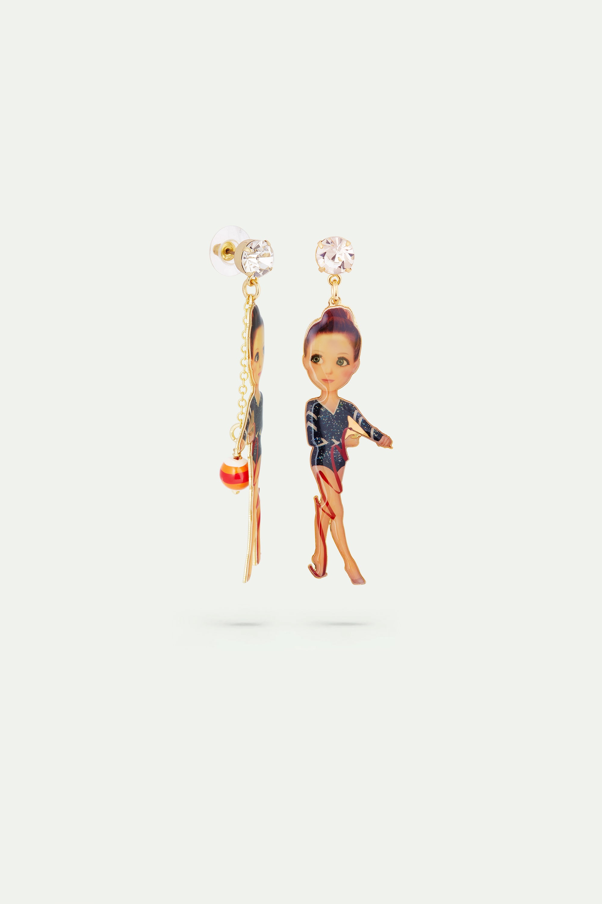 Rhythmic gymnastics earrings