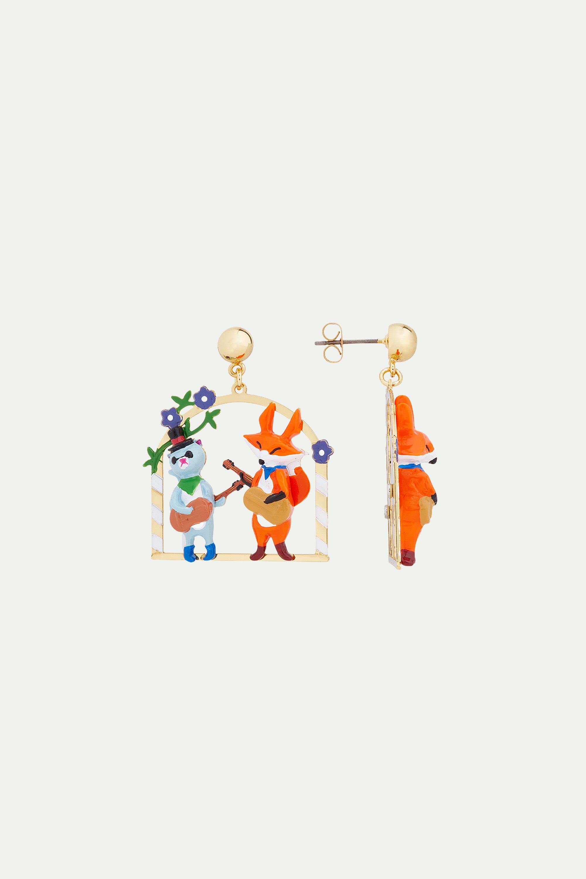 Musician friends clip-on earrings
