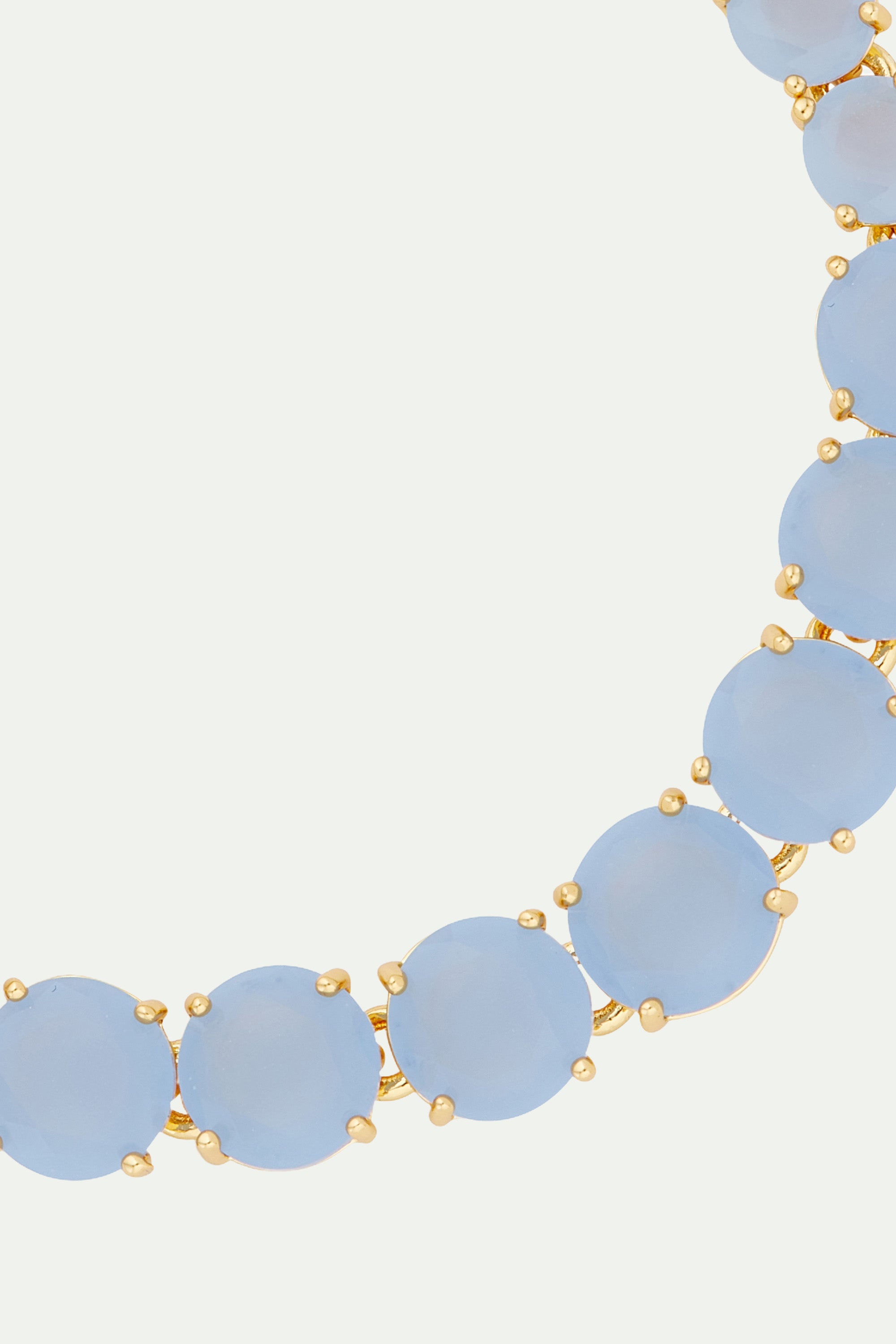 Sky blue Diamantine single-row luxury bracelet