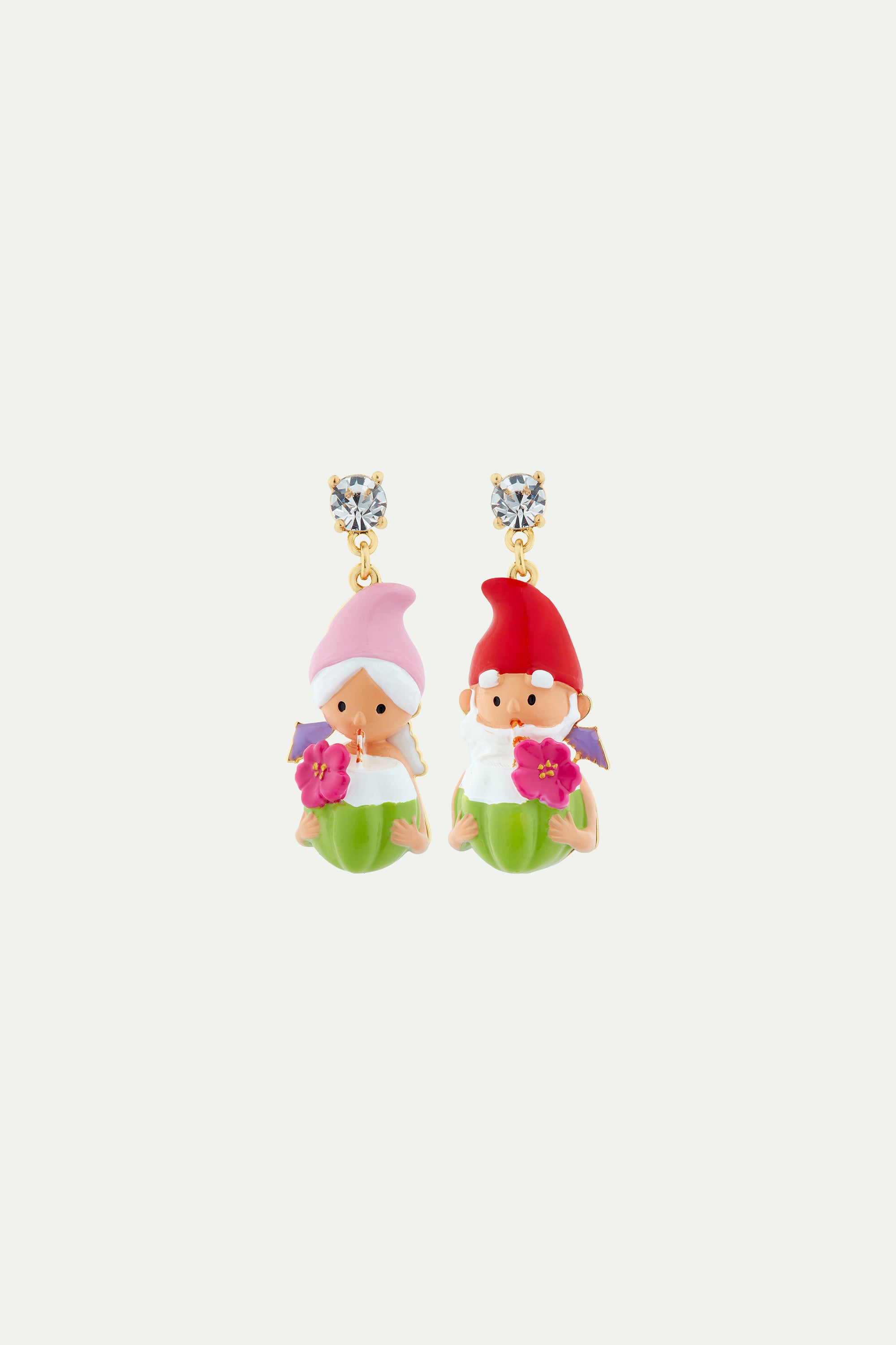 Toadstool family couple and cocktail earrings