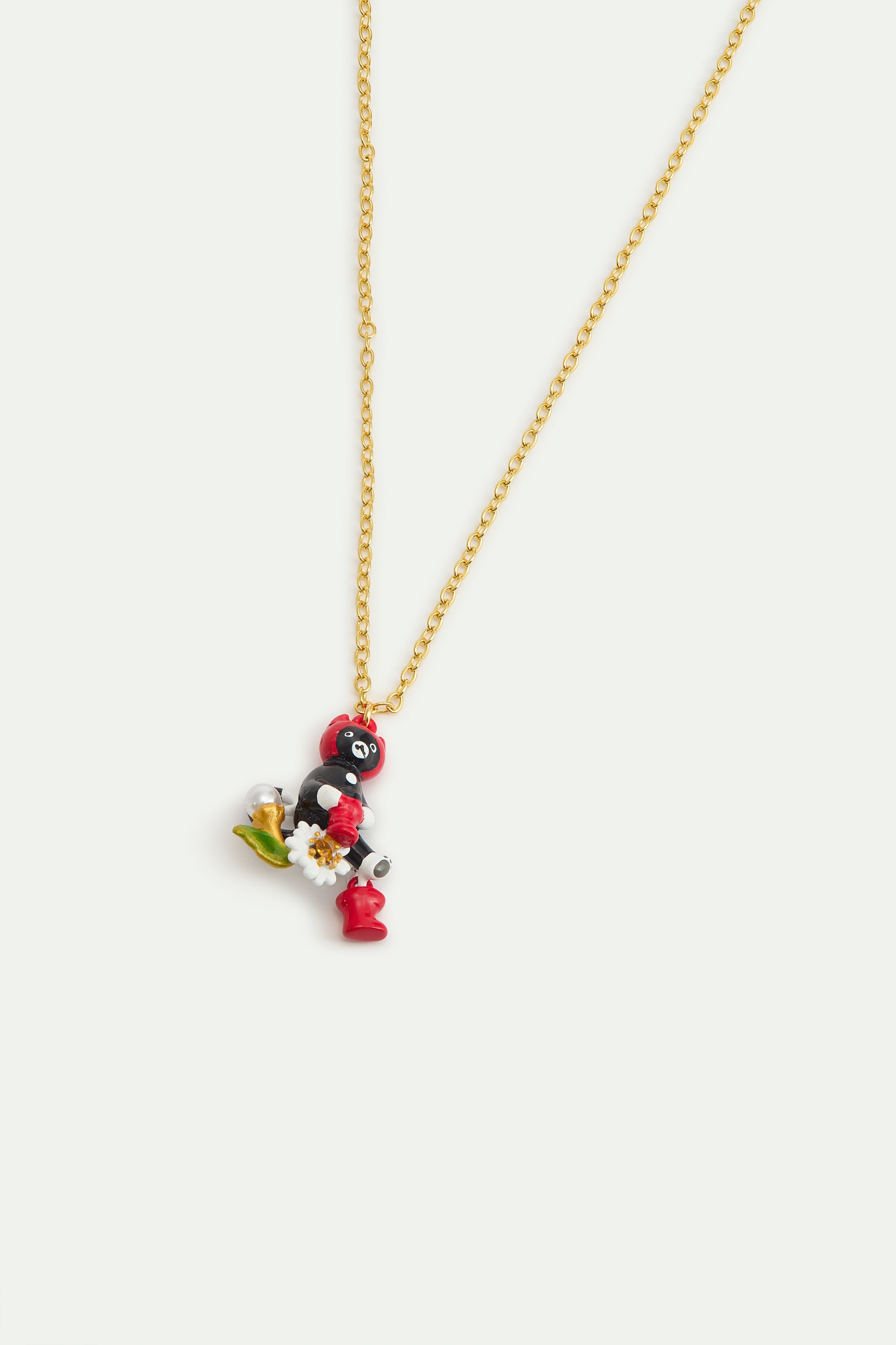 Puss in Boots pendant necklace