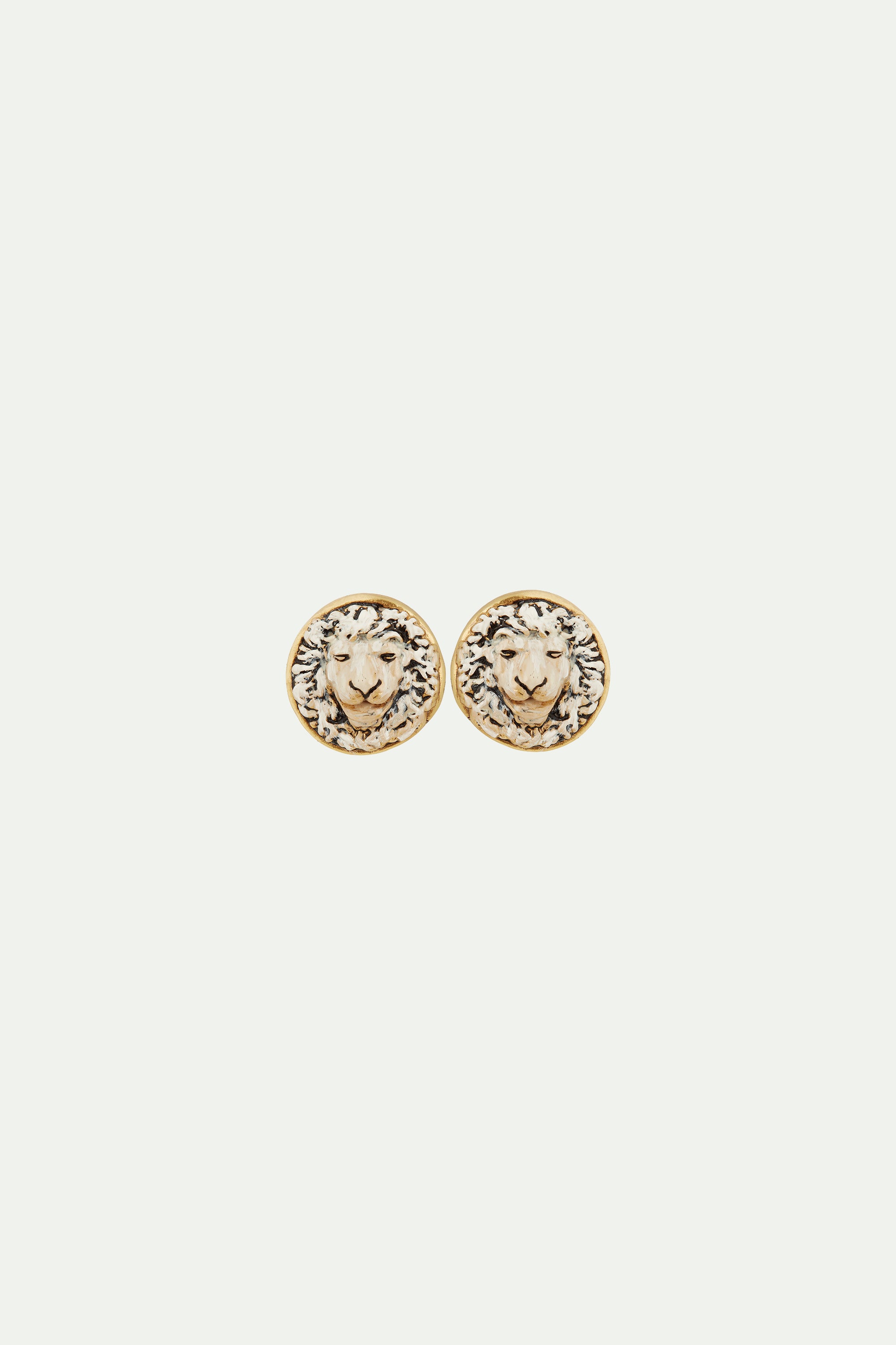 Lion of Saint Mark post earrings