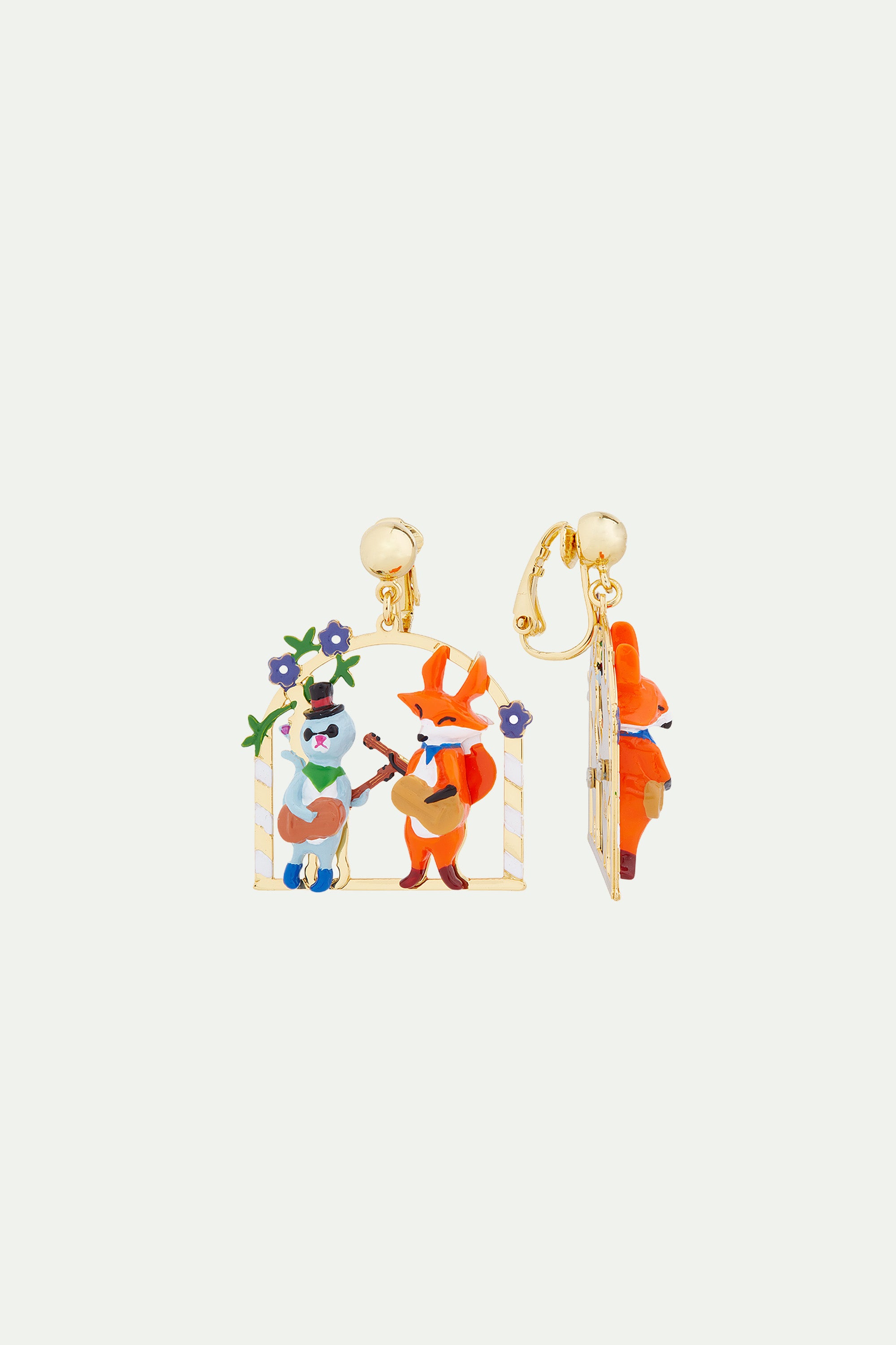 Musician friends clip-on earrings