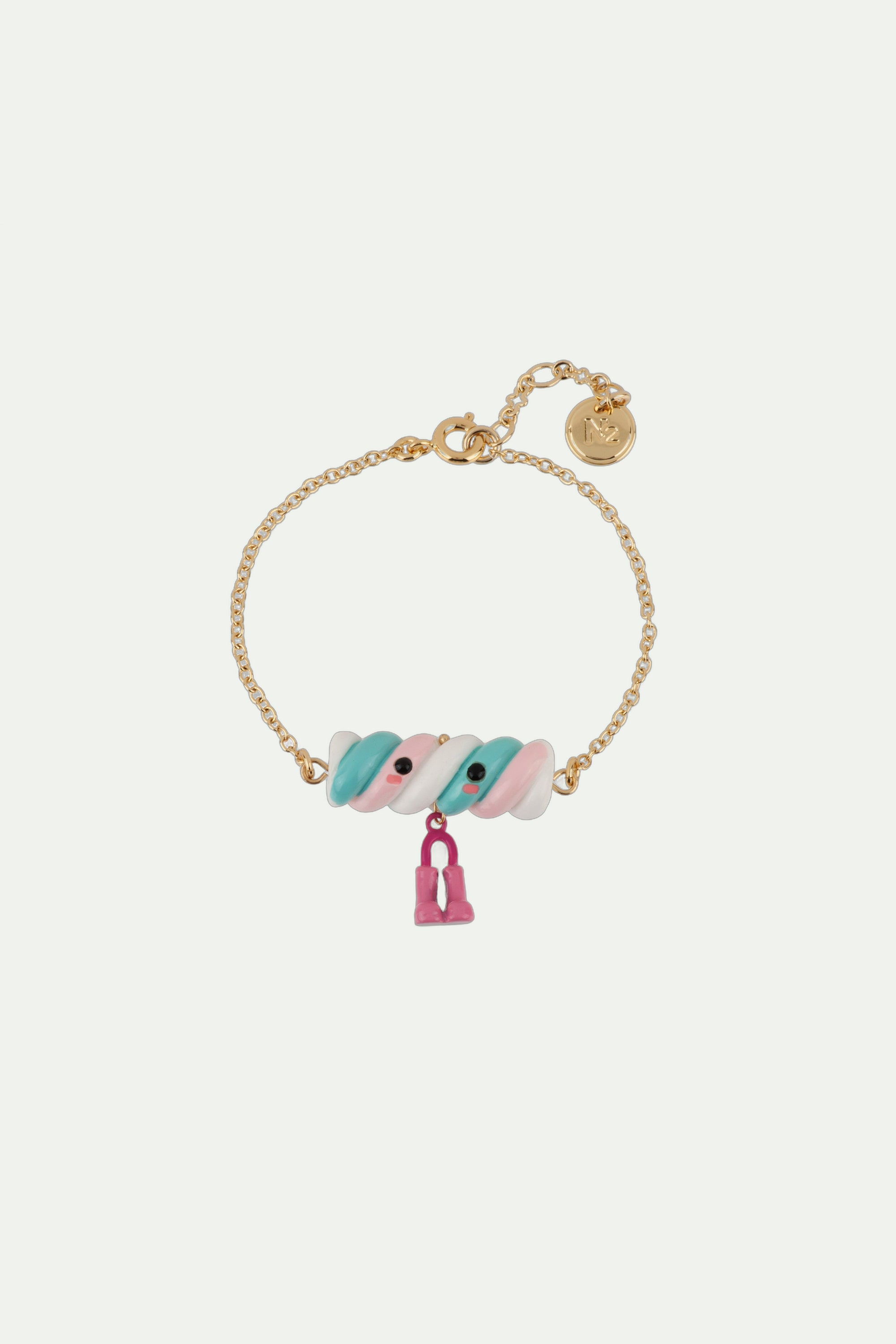 15.5+3.5cm Bracelet THE CANDY STORE Marshmallow monster