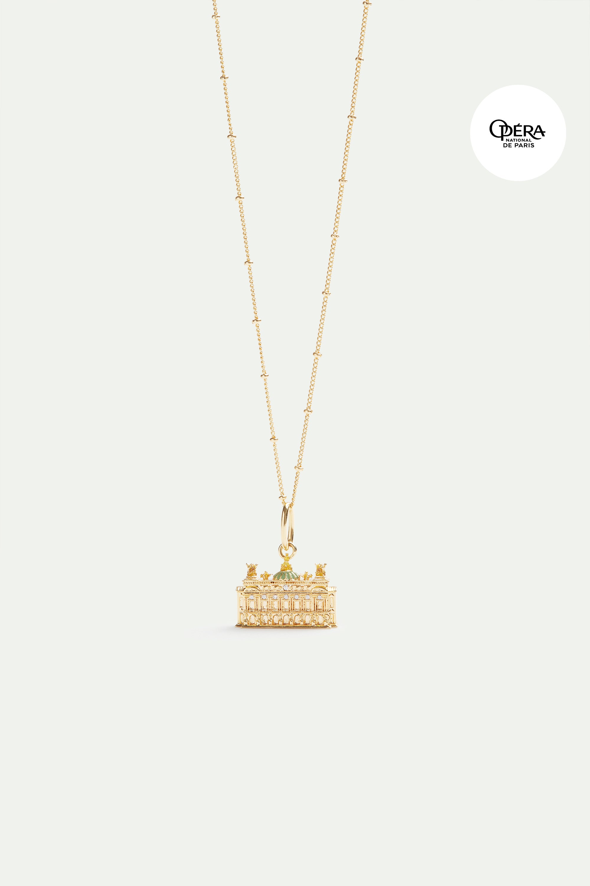Palais Garnier pendant necklace
