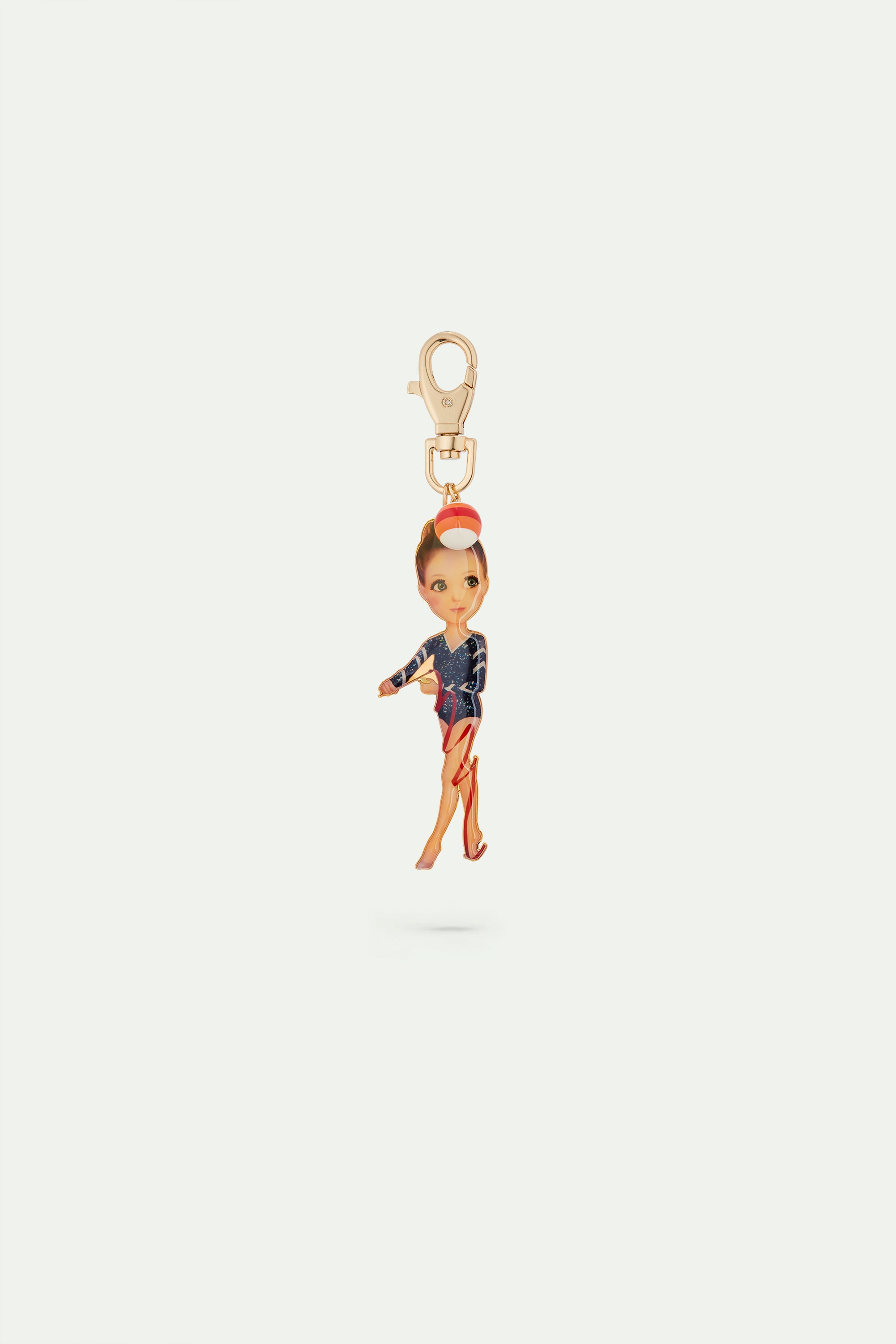 Rhythmic gymnastics key ring