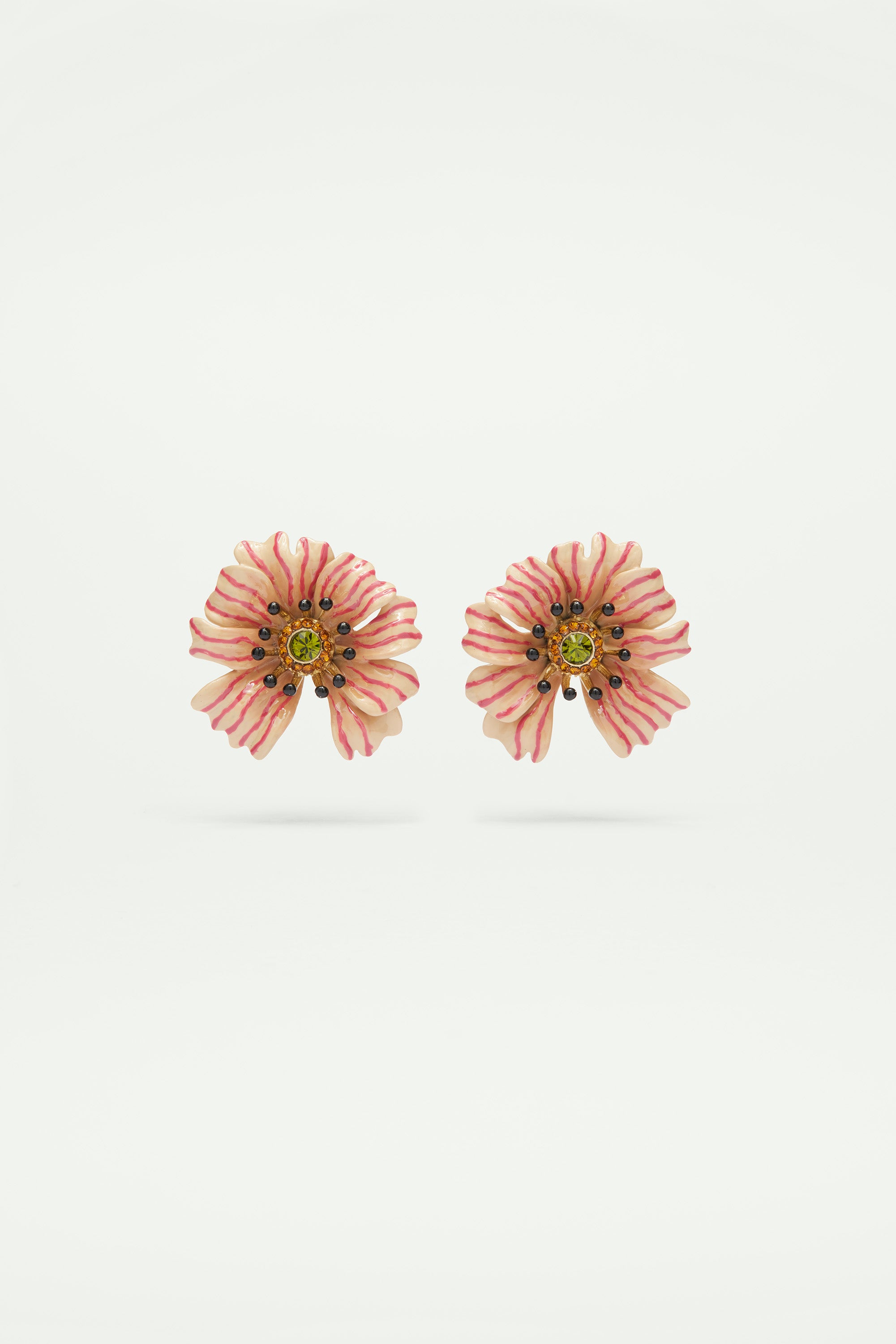 Cosmos flower earrings