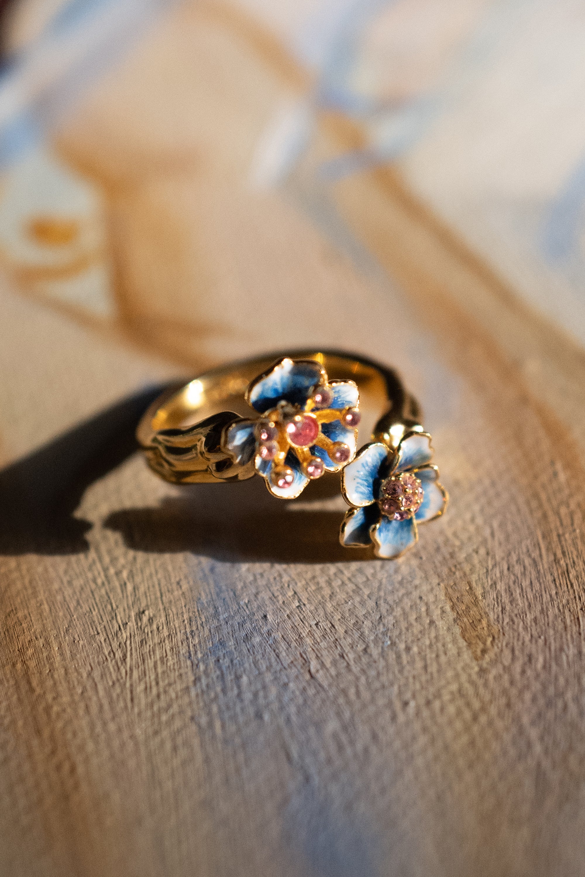 Ajustable ring Les Néréides & Natacha Birds