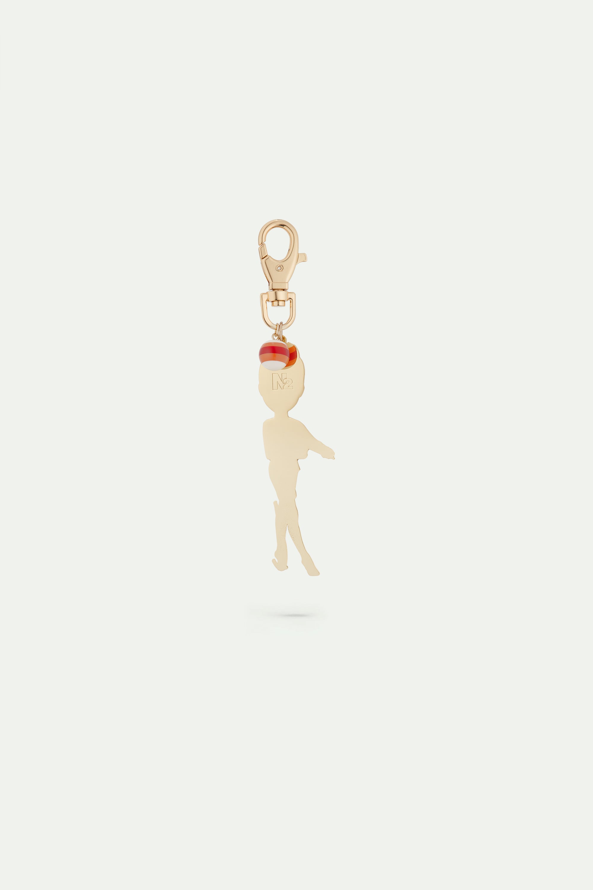 Rhythmic gymnastics key ring