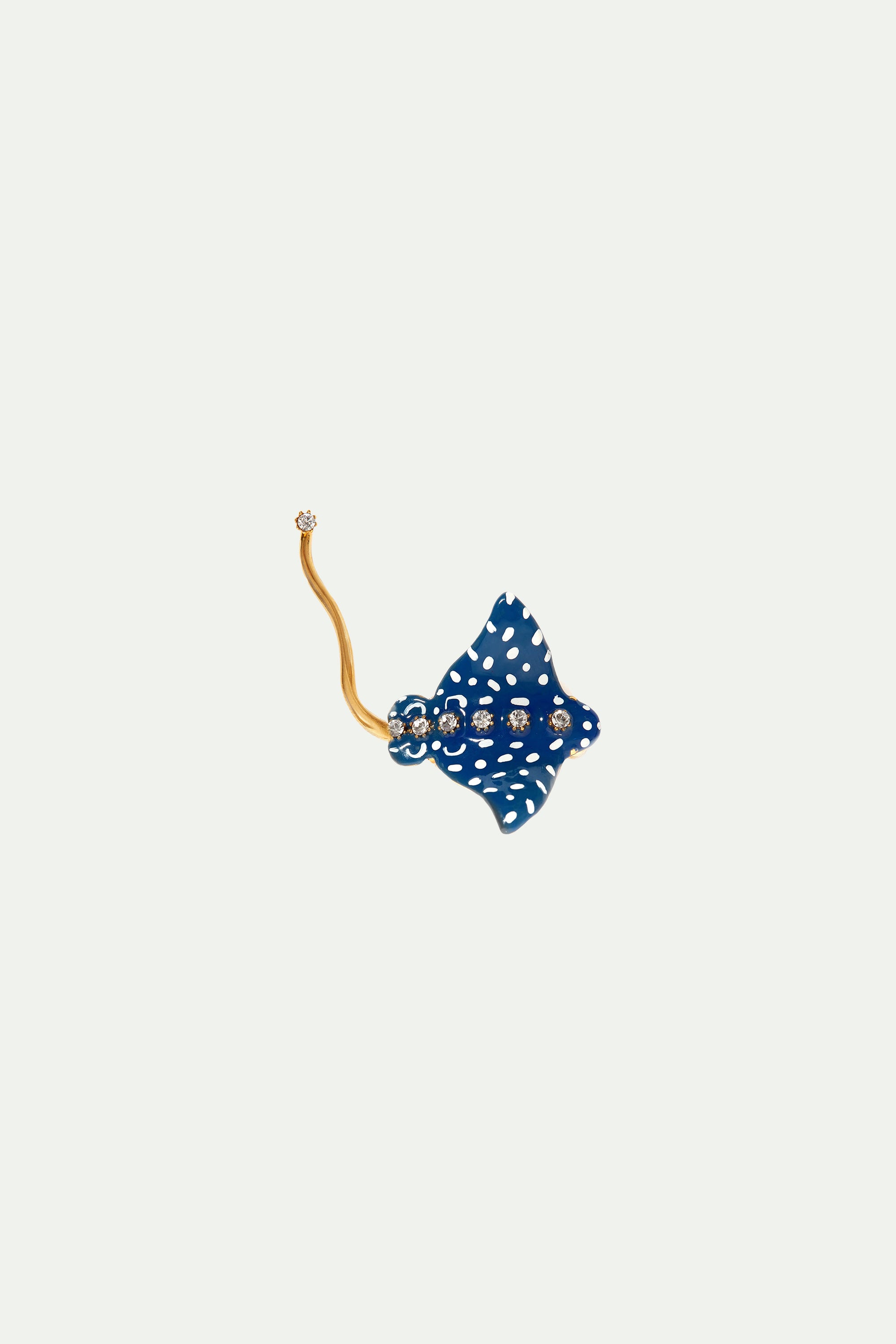 Speckled Blue Eagle Ray brooch