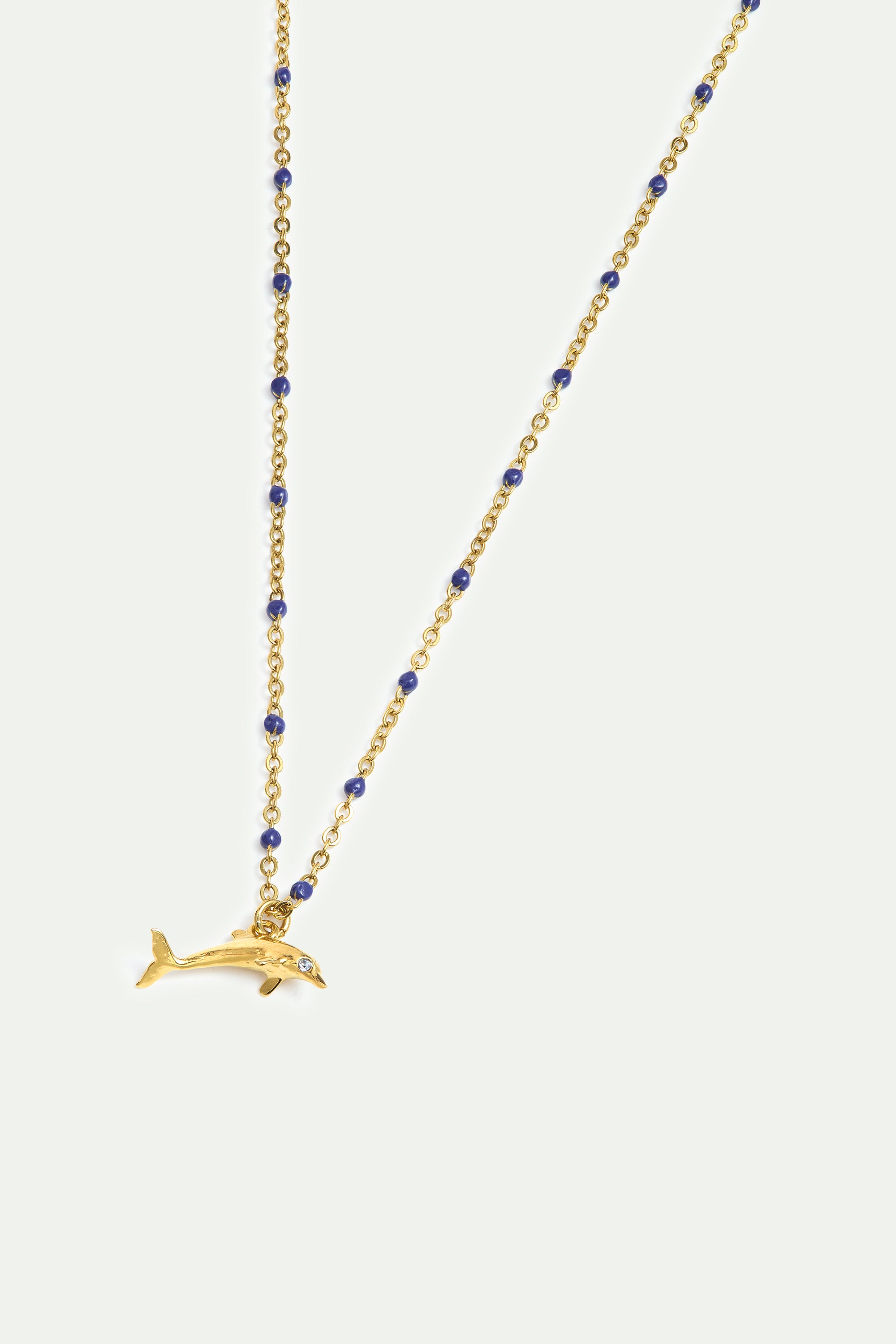 Necklace dolphin LES NEREIDES LOVE ANIMALS