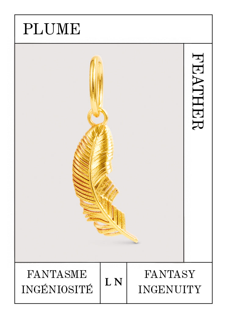 Feather Pendant, Fantasy and Ingenuity