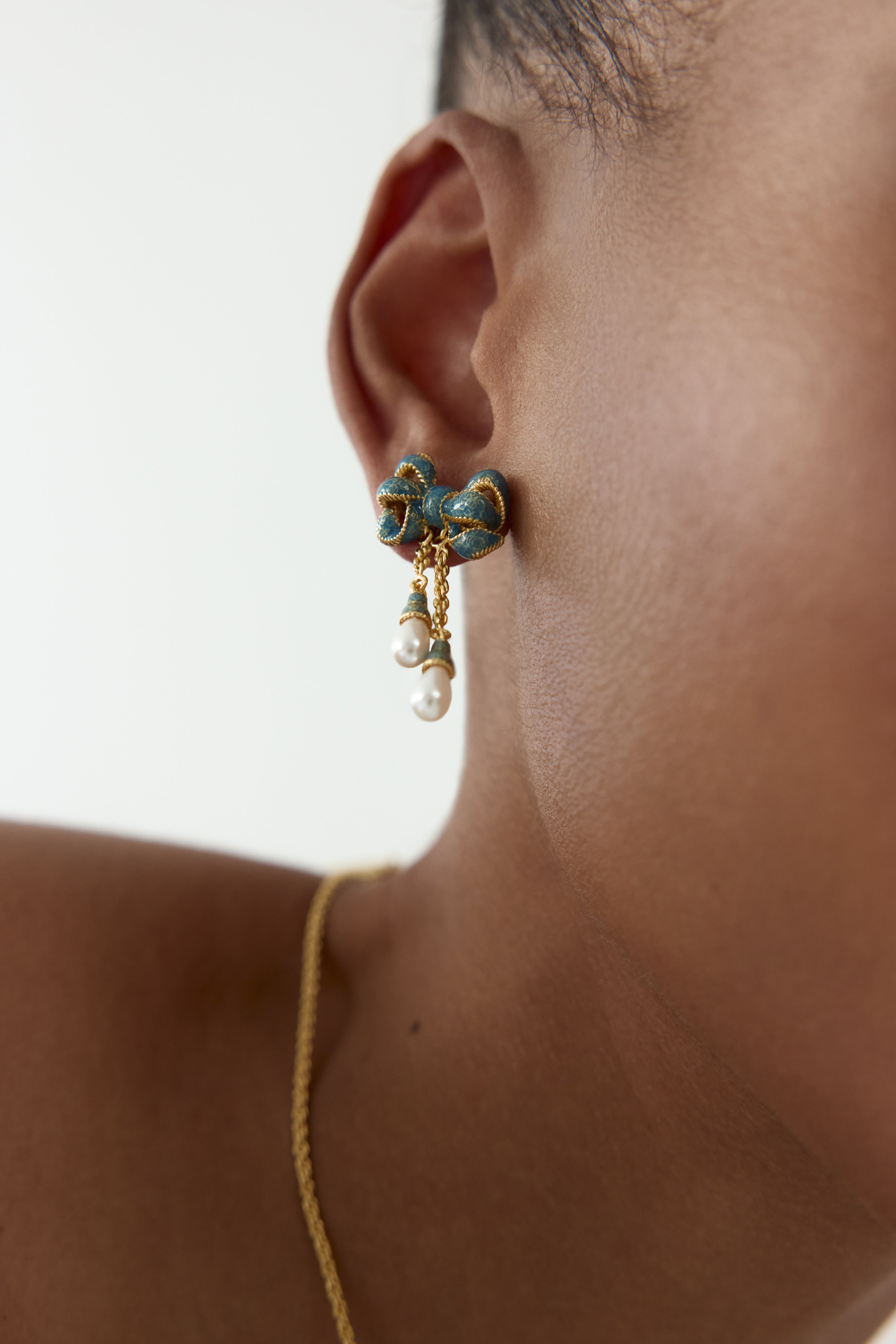 Clip Earrings OPERA NATIONAL DE PARIS - Passementerie