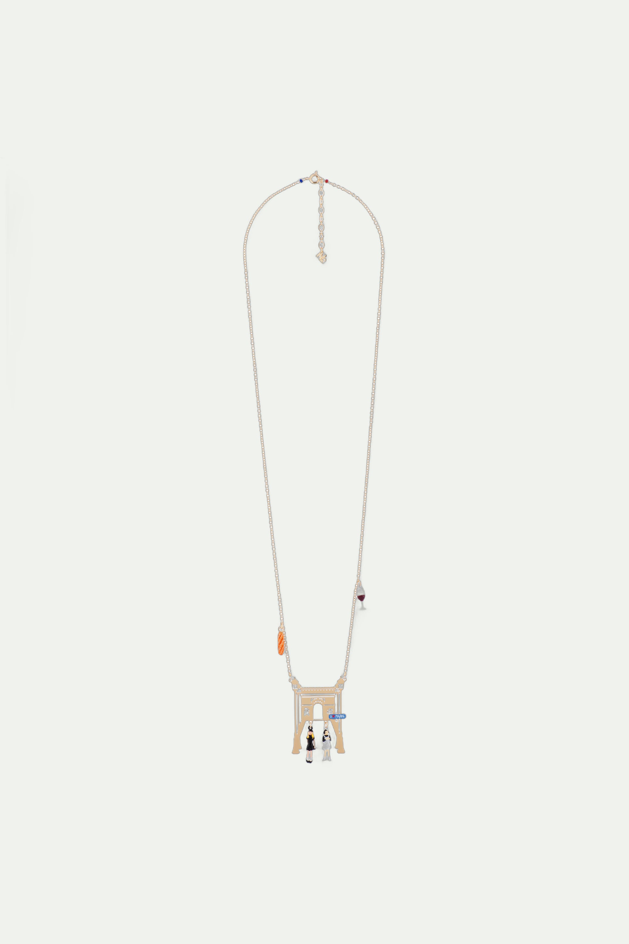 65+5cm Necklace BONJOUR PARIS