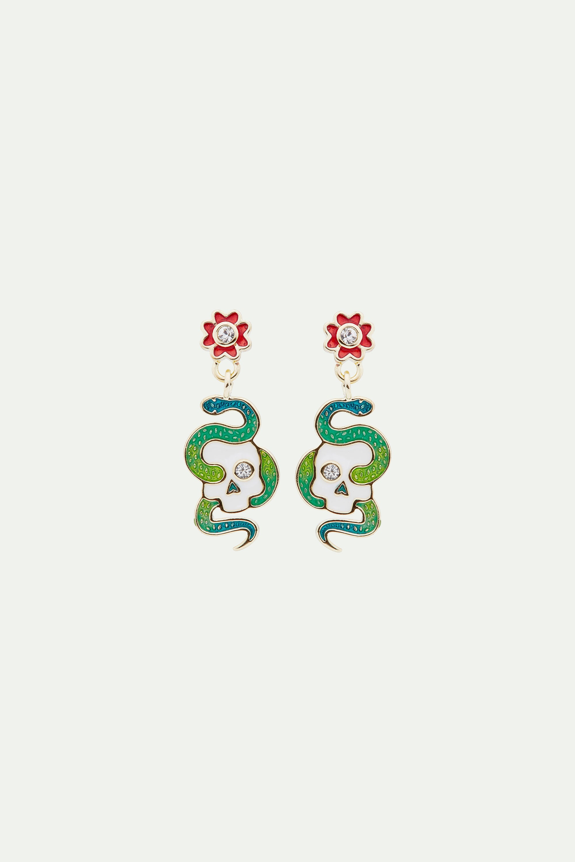 Memento Mori post earrings