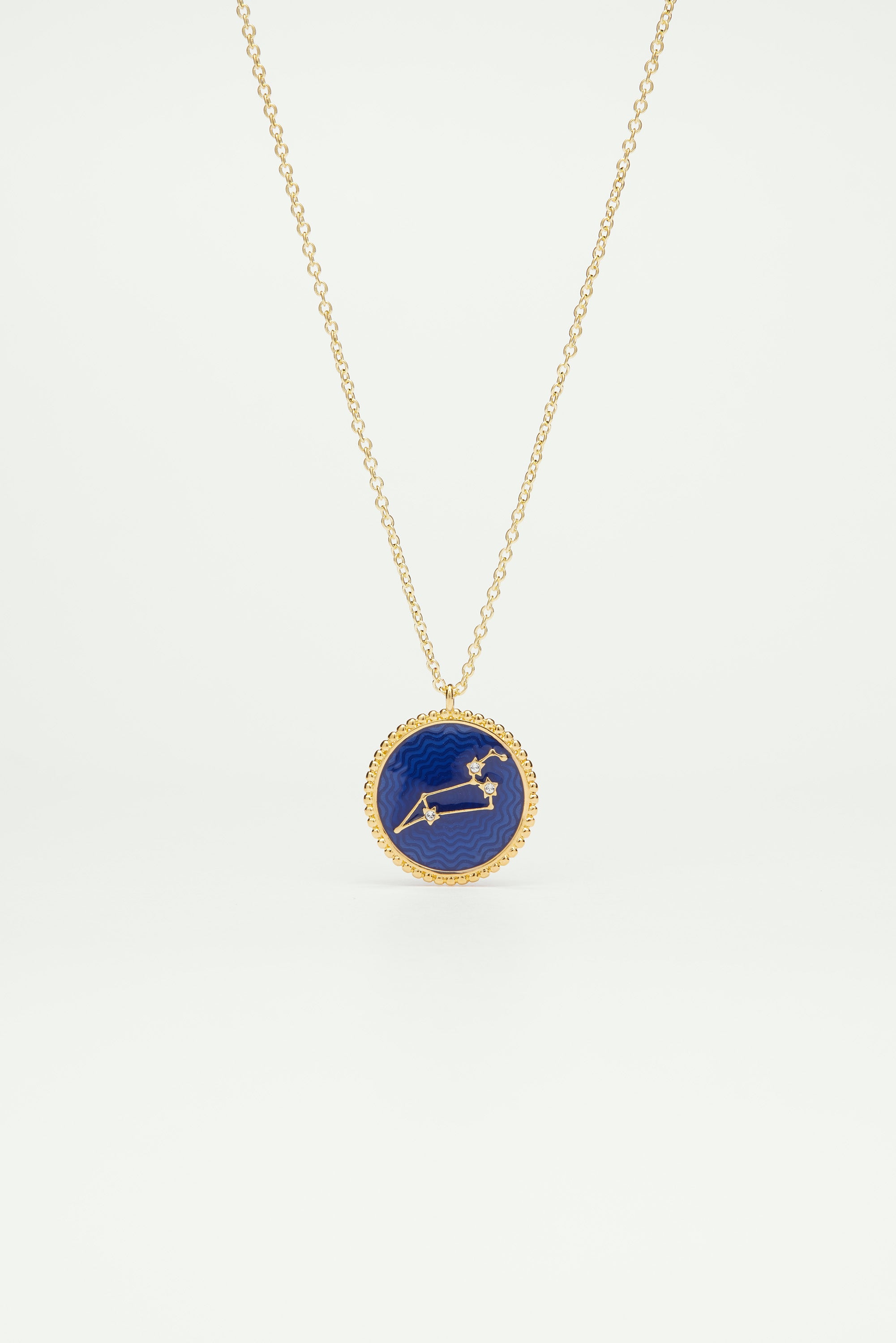 Pendant Necklace Leo Zodiac Sign