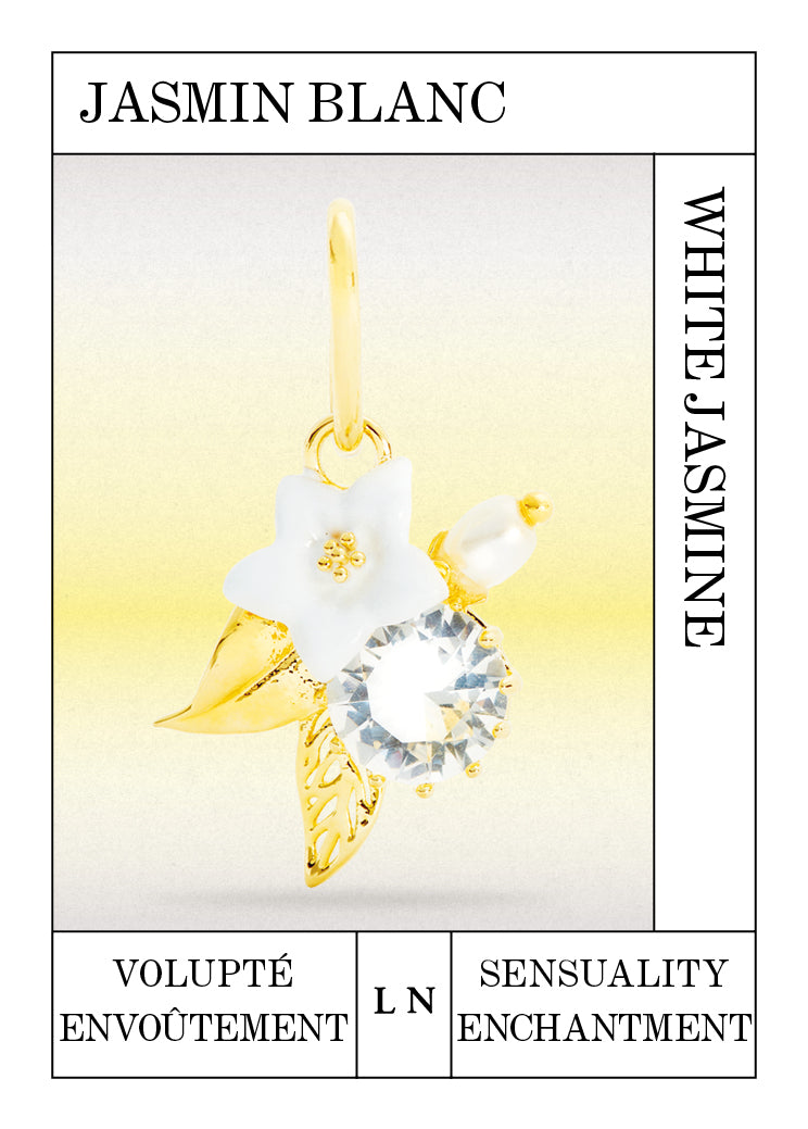 Jasmine flower pendant, Voluptuousness and Enchantment