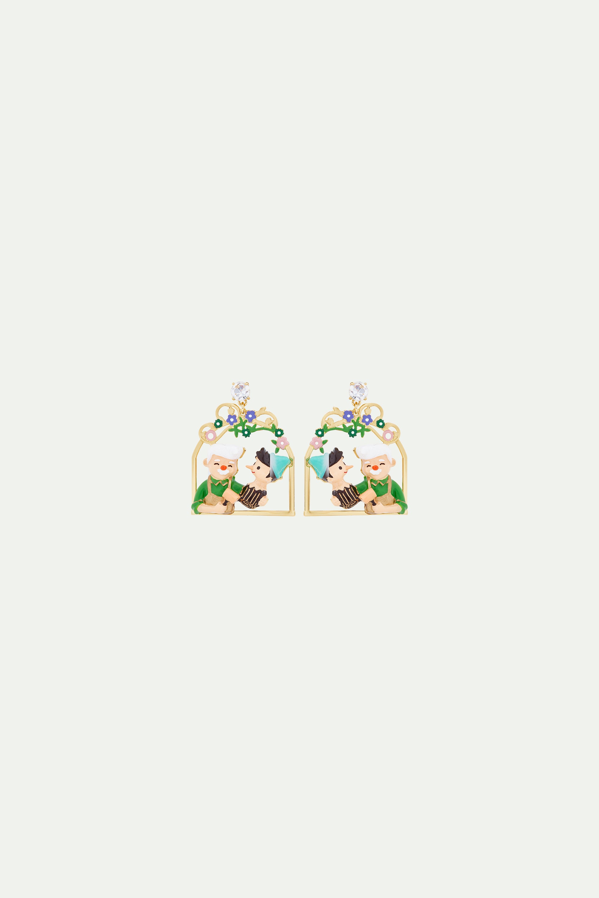 Working Gepetto clip-on earrings