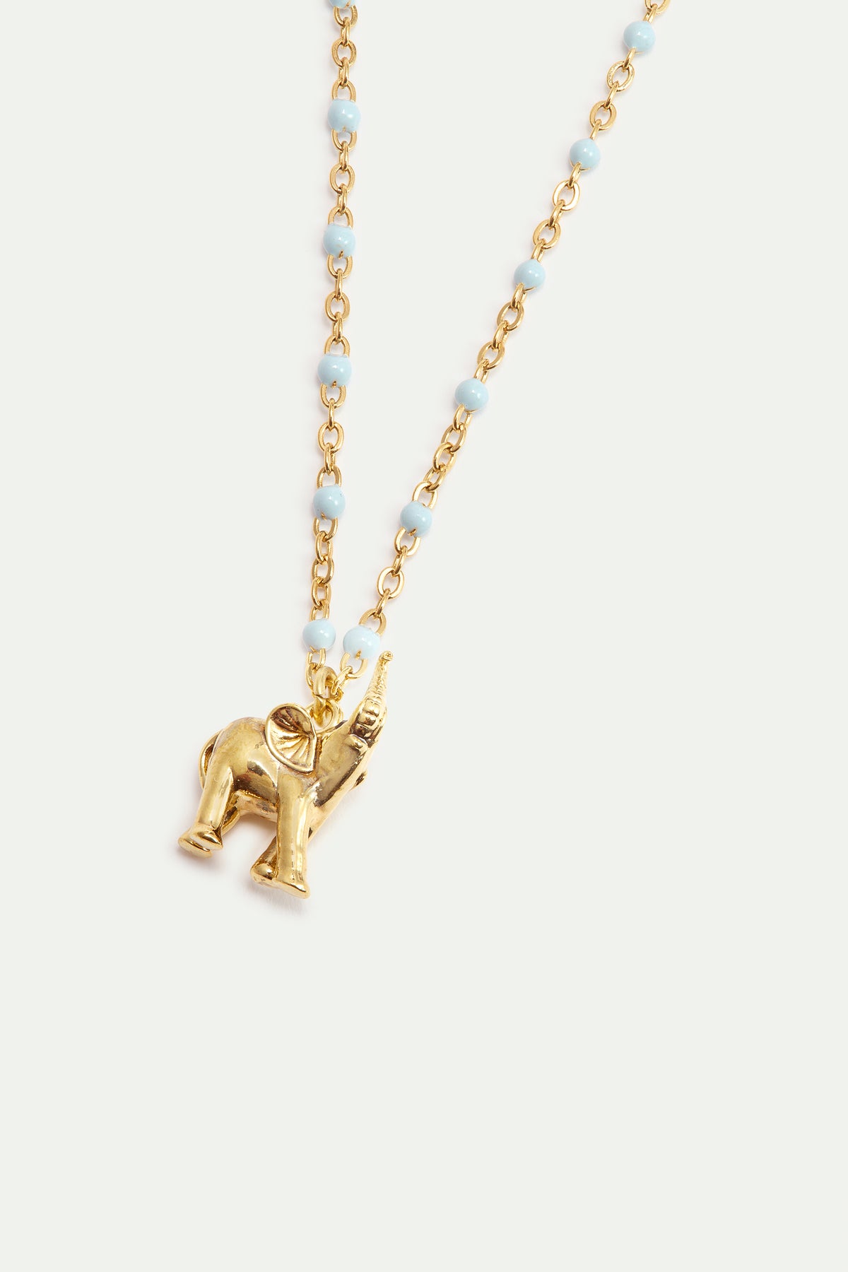 Golden elephant fine bracelet
