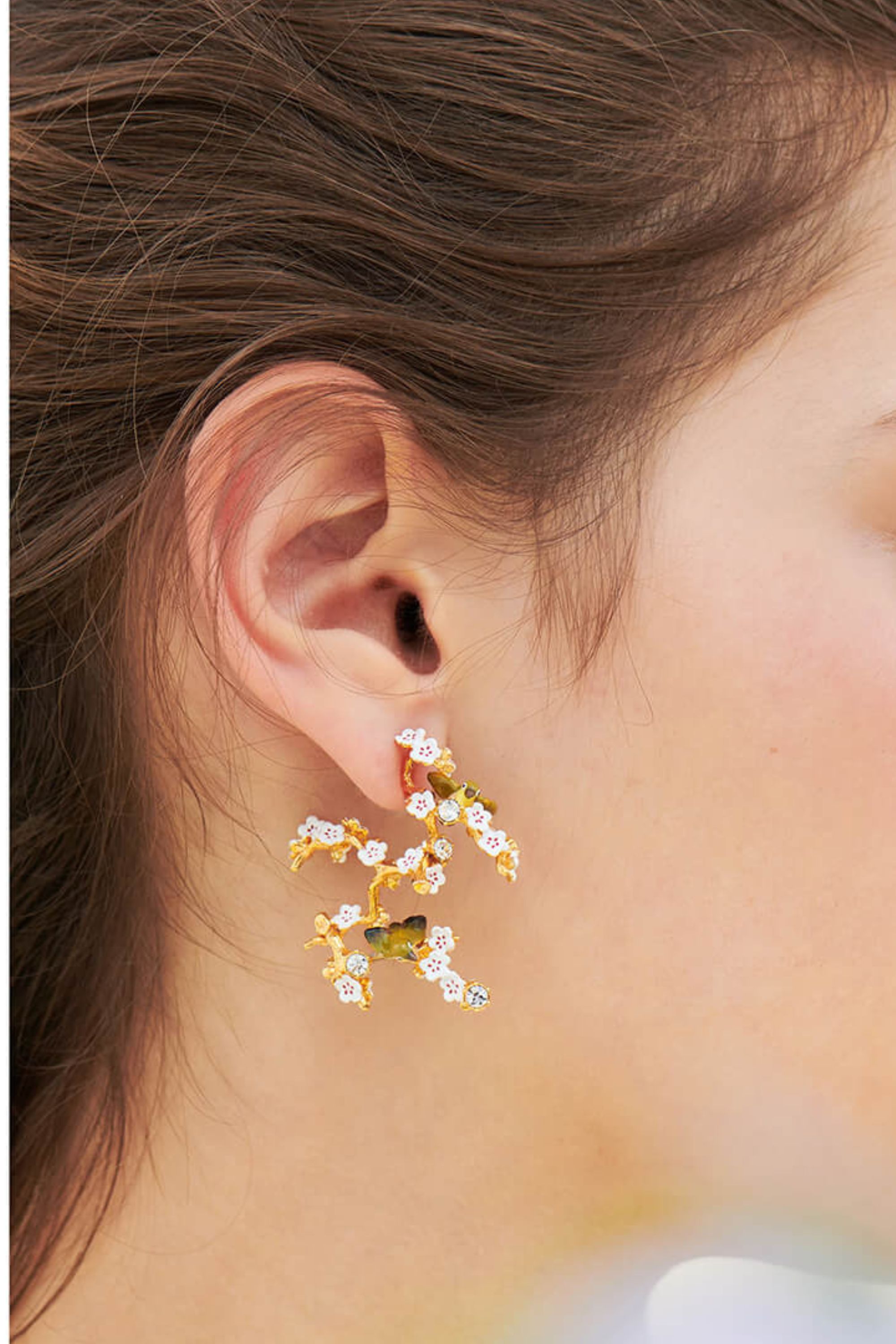 Post Earrings HANAMI