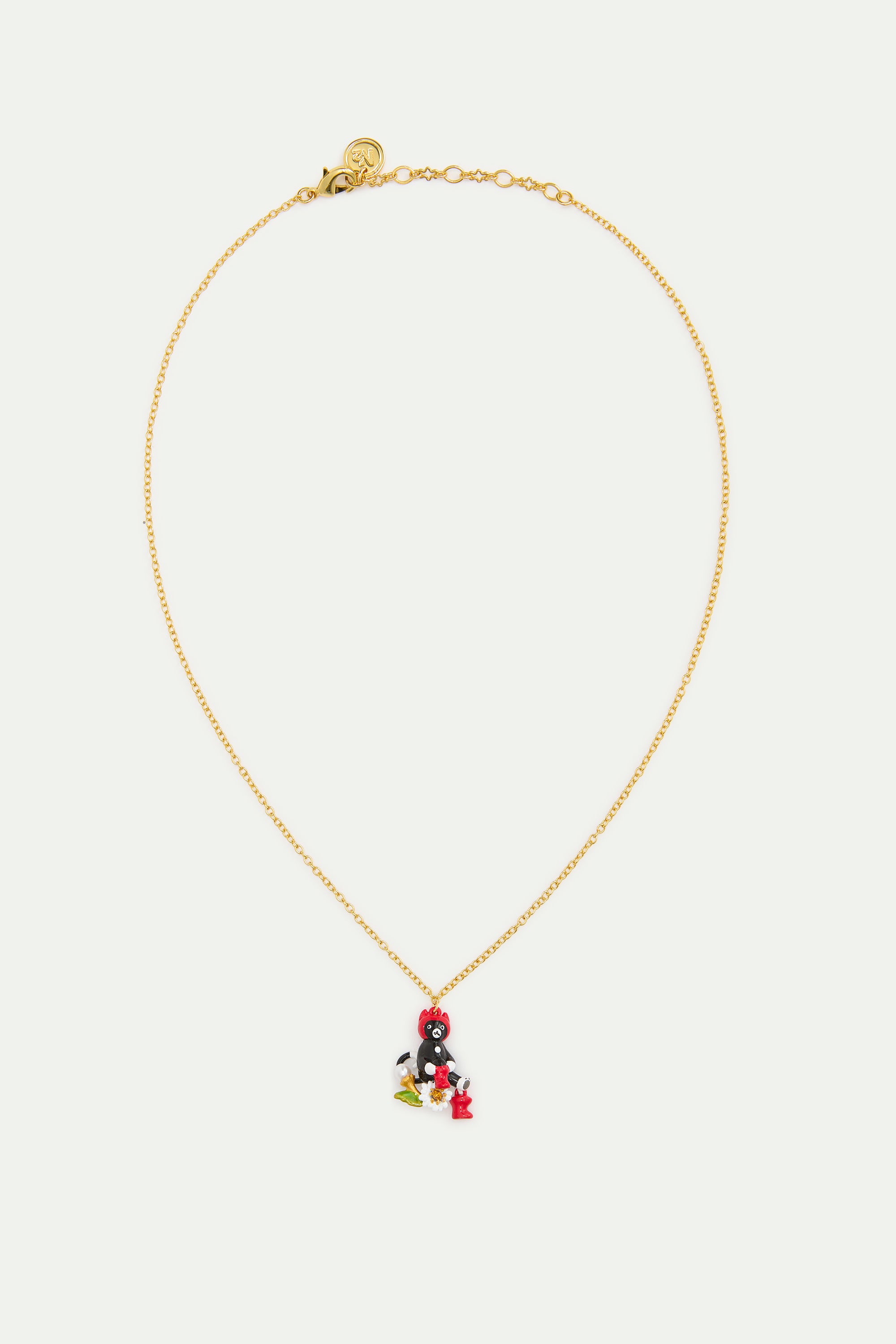 Puss in Boots pendant necklace