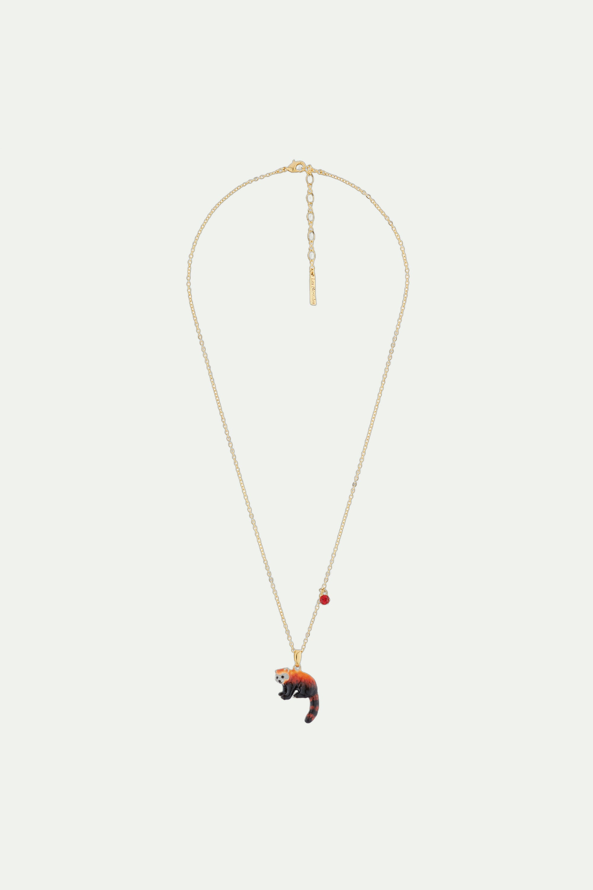 Red Panda Pendant Necklace