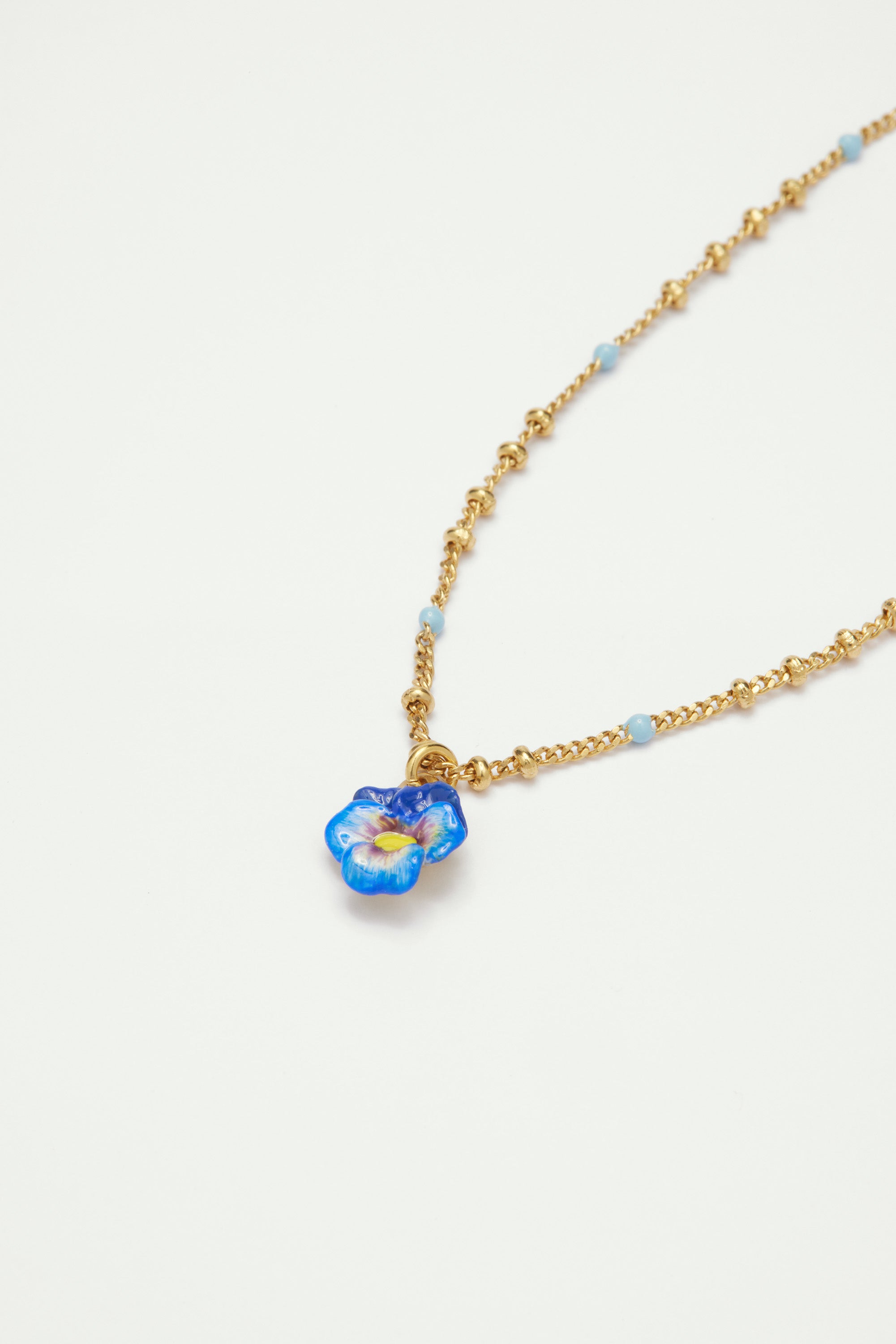 Pansy Charms Bracelet