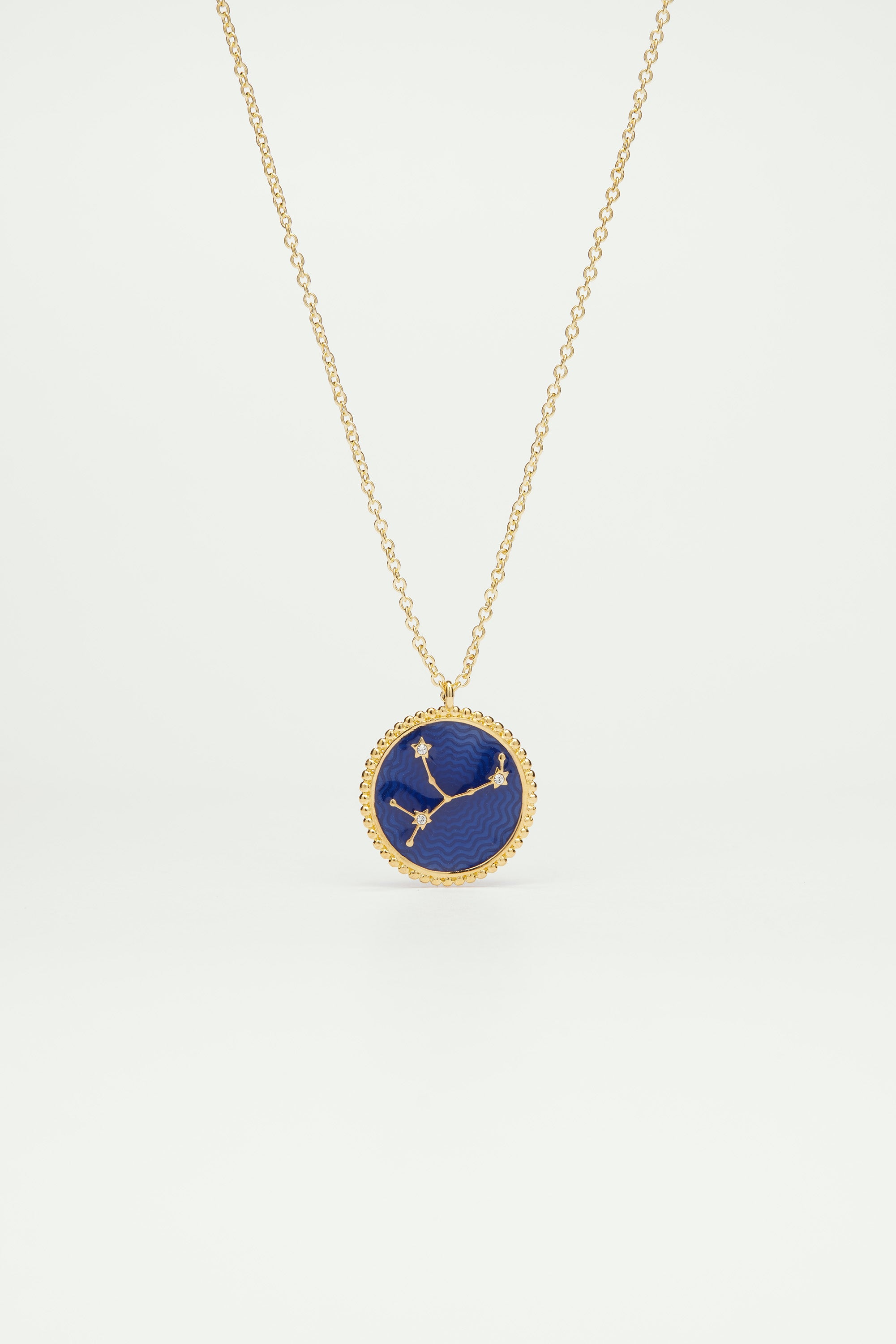 Pendant Necklace Virgo Zodiac Sign