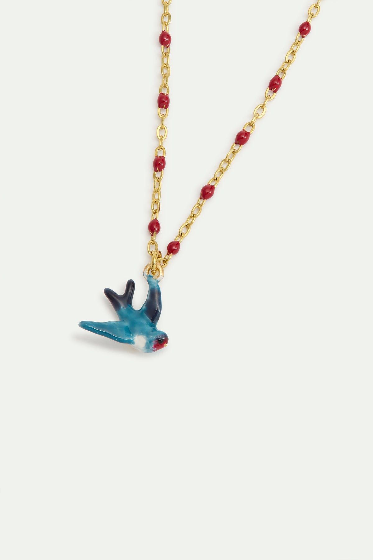 Blue swallow fine bracelet