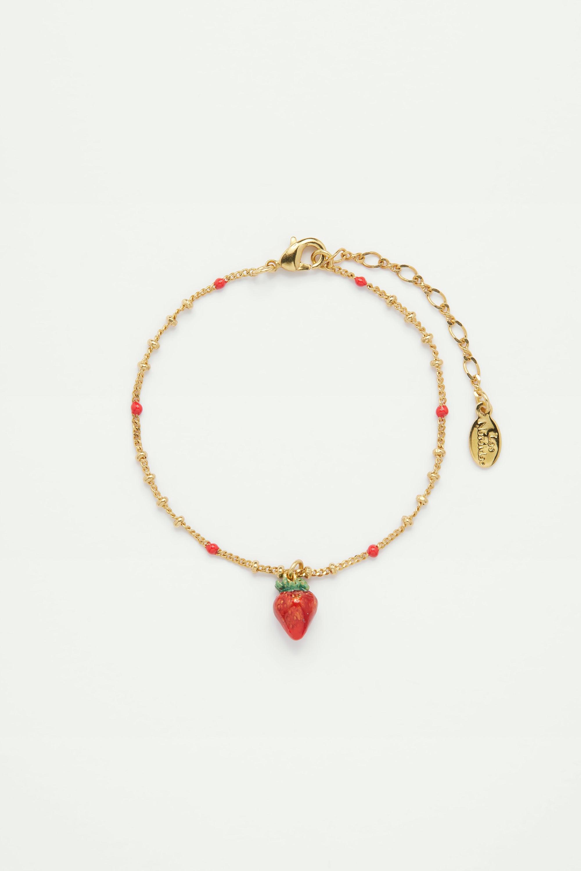Strawberry Charms Bracelet