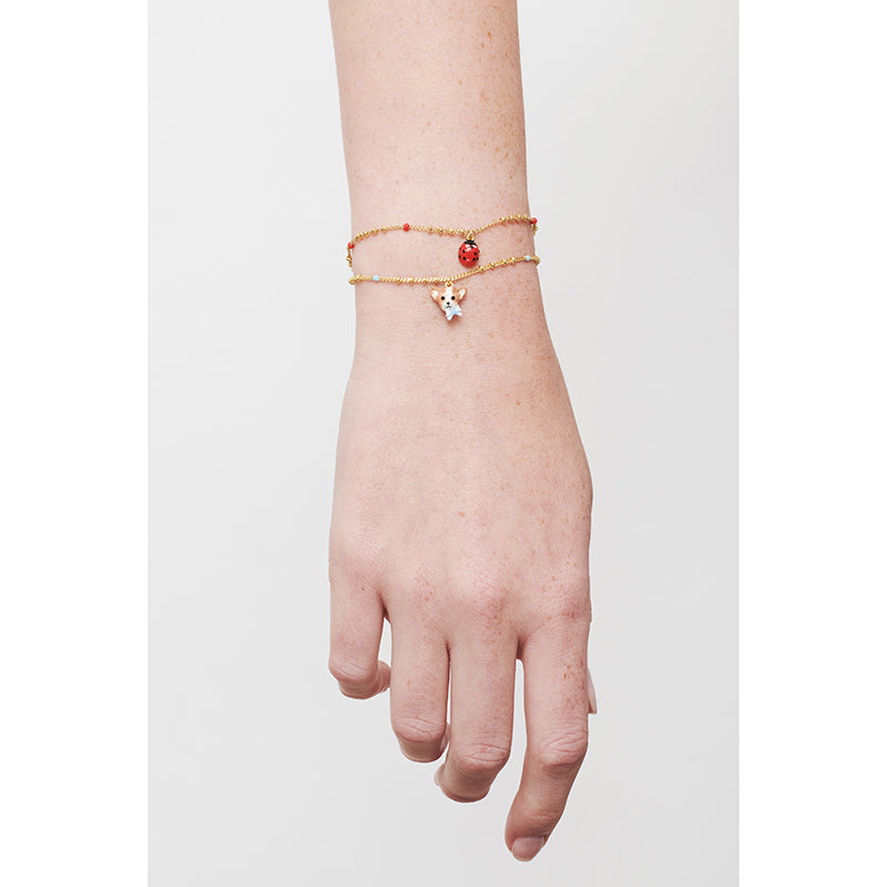 Ladybug Charms Bracelet