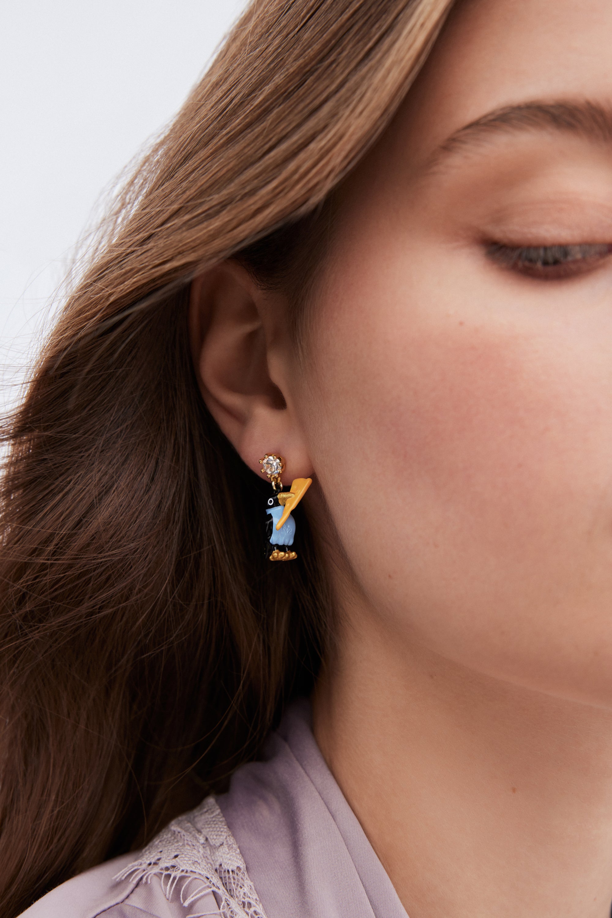 Clip Earrings LES FABLES