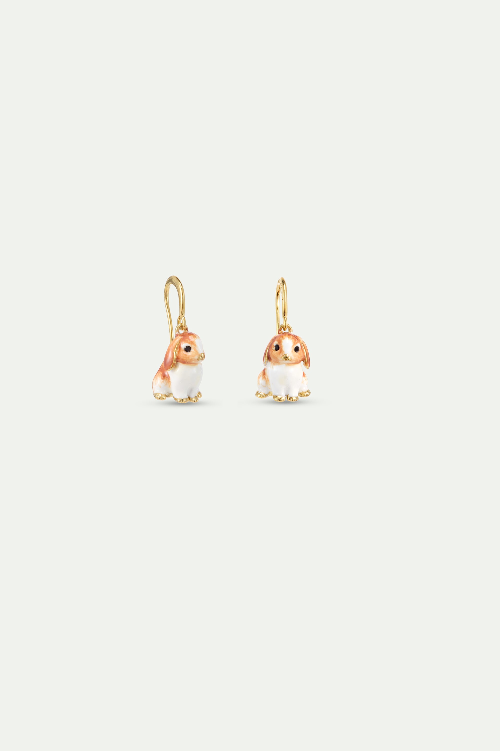Hook Earrings rabbit LES NEREIDES LOVE ANIMALS