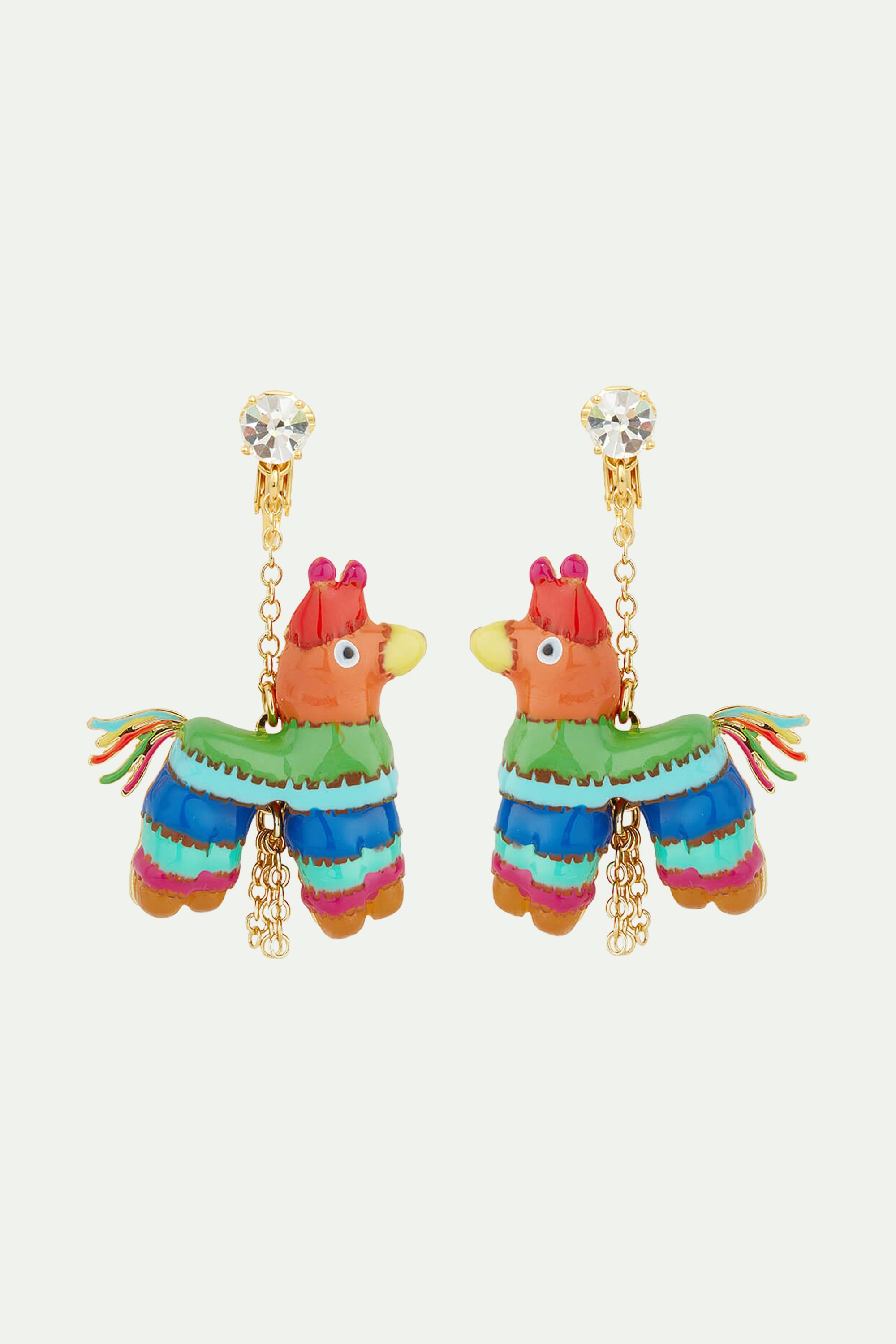 Piñata post earrings