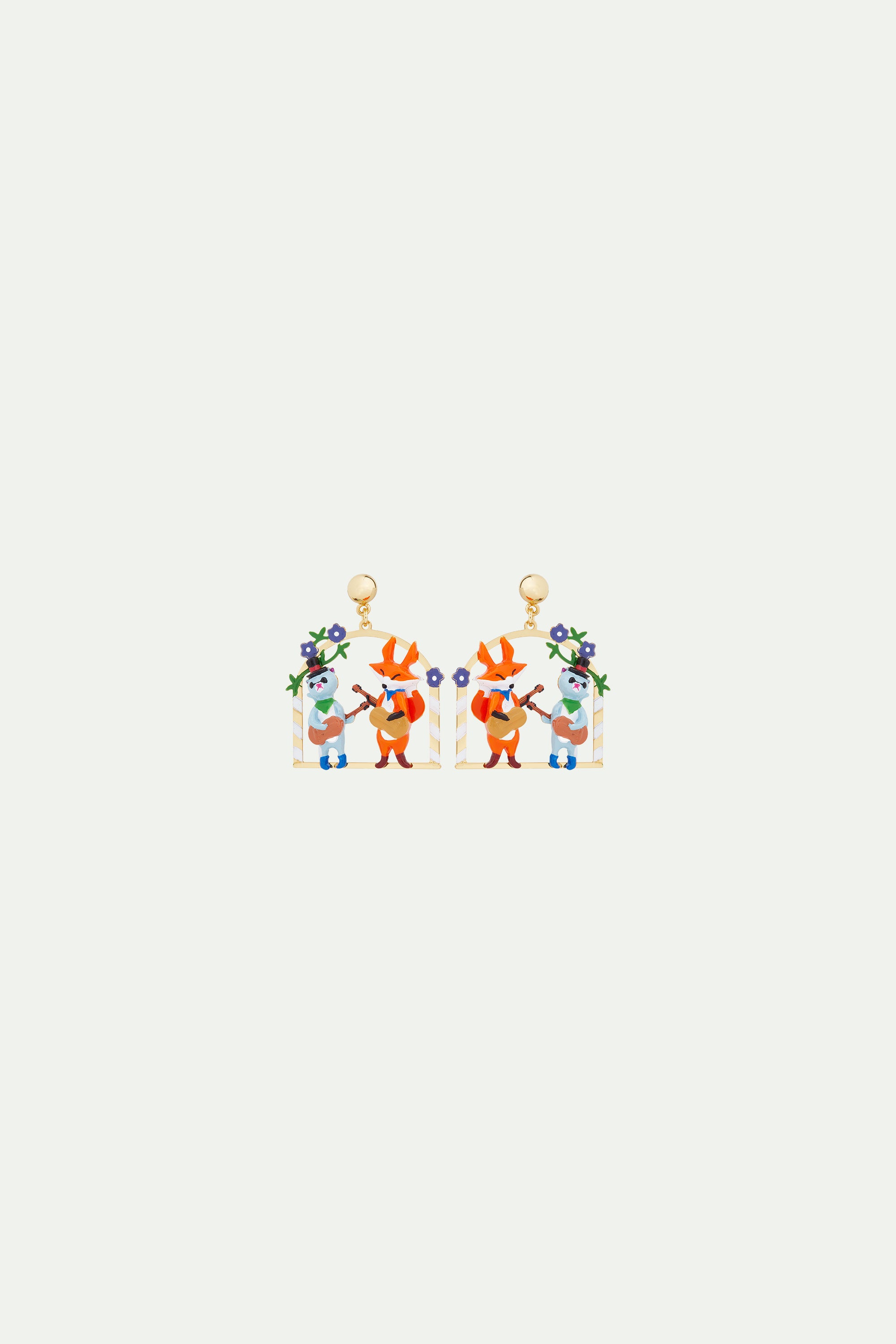 Musician friends clip-on earrings