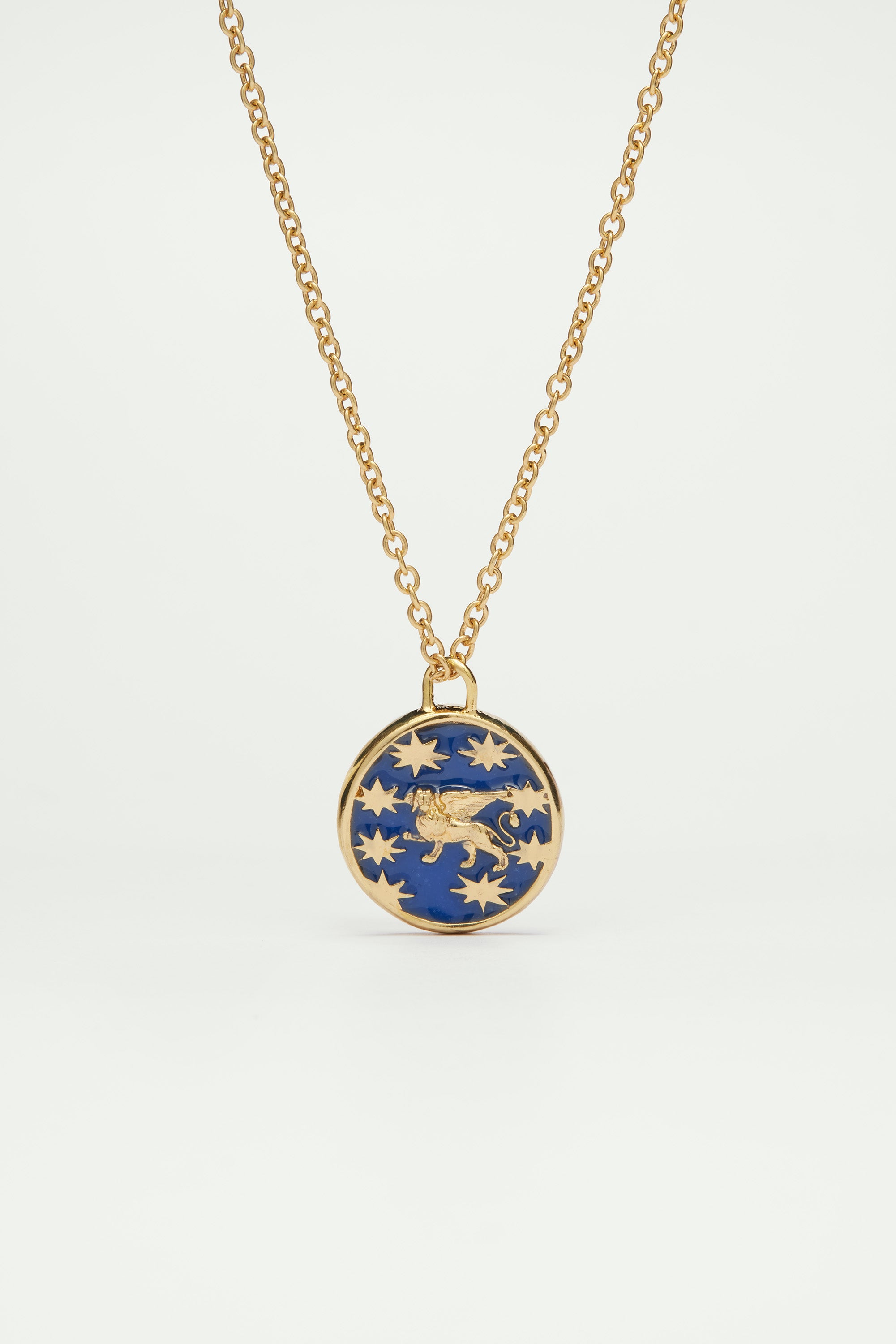 Lion of Saint Mark pendant necklace