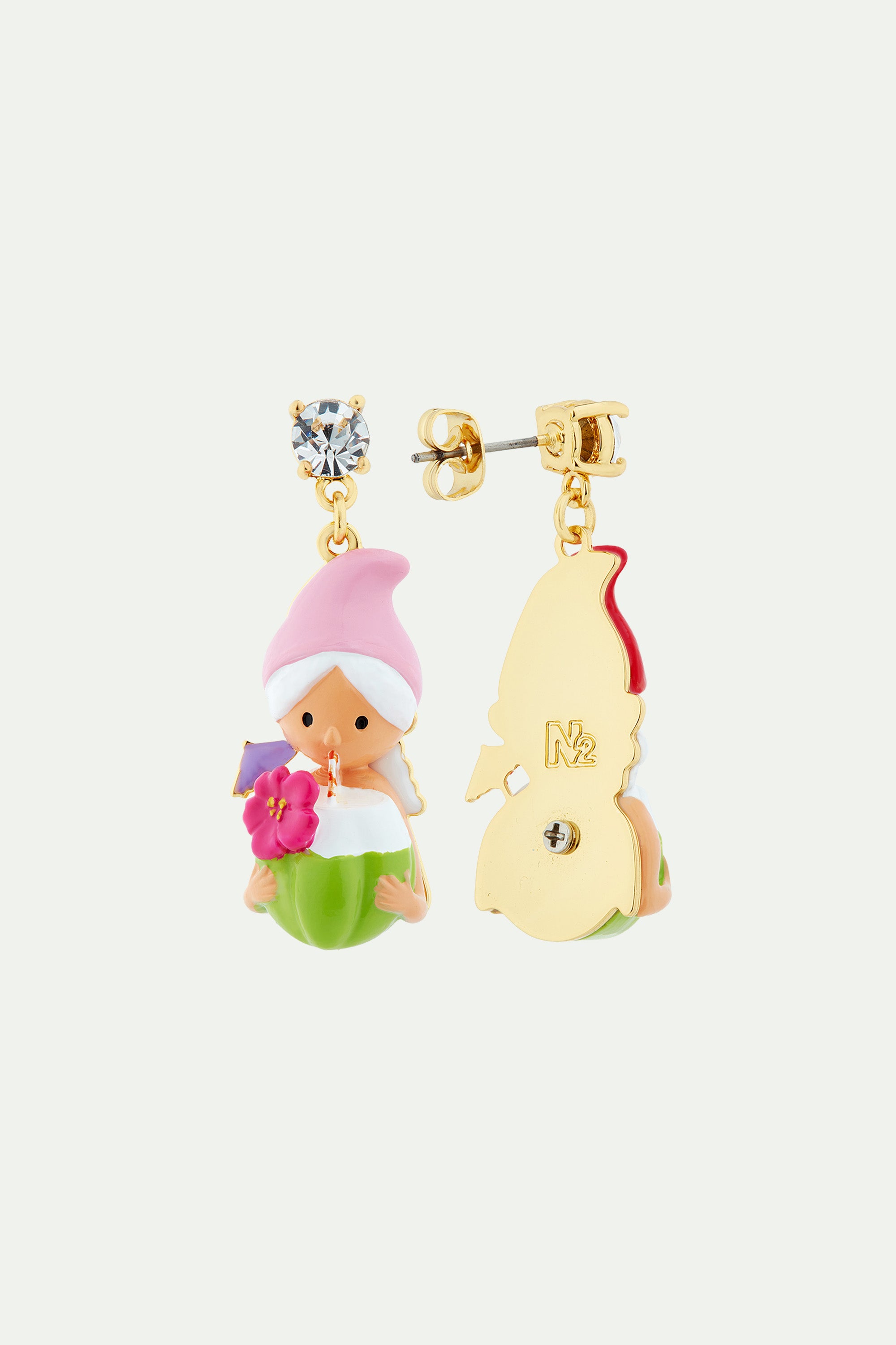 Toadstool family couple and cocktail earrings