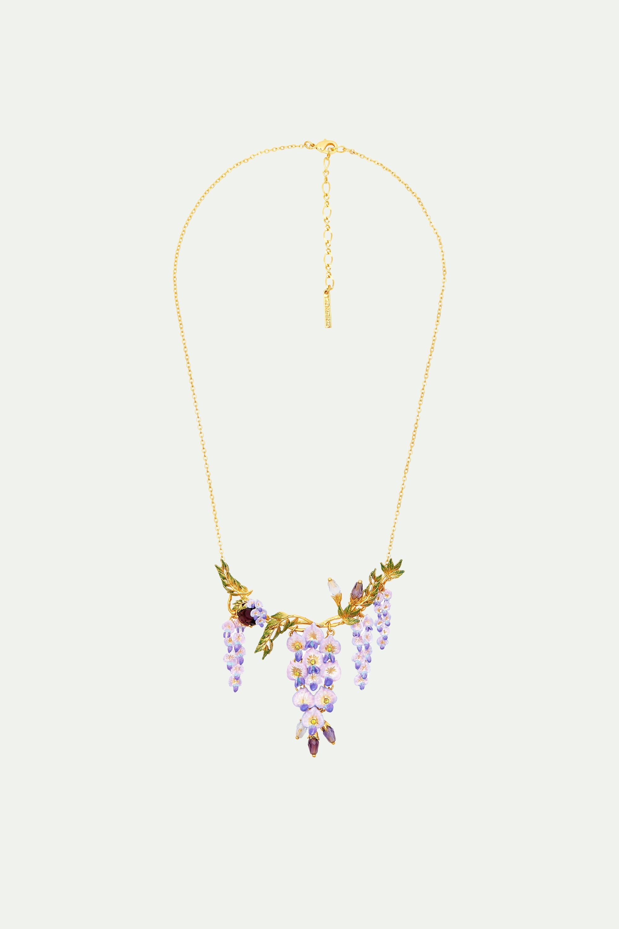 Shaded By Flowers Statement Necklace