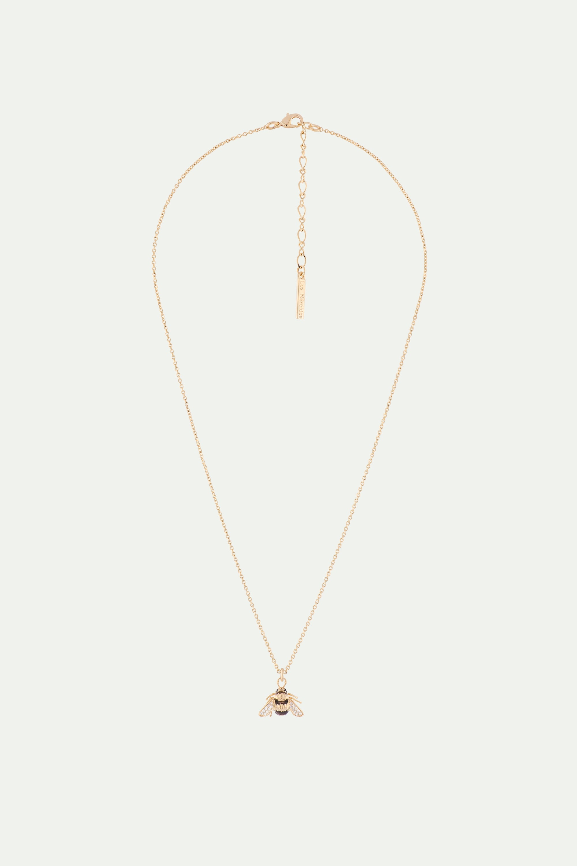 Bumblebee Pendant Necklace