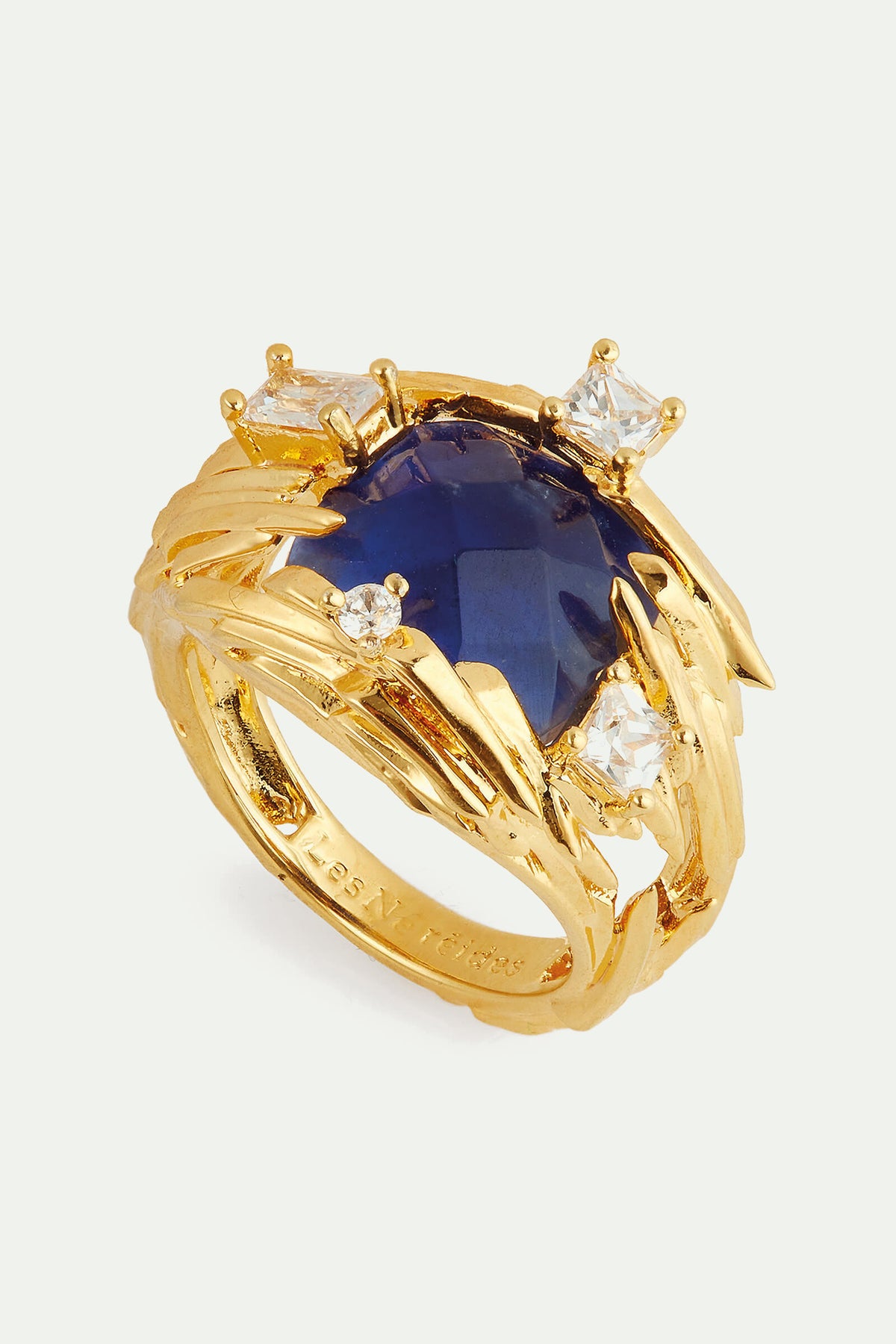 Sodalite cocktail ring