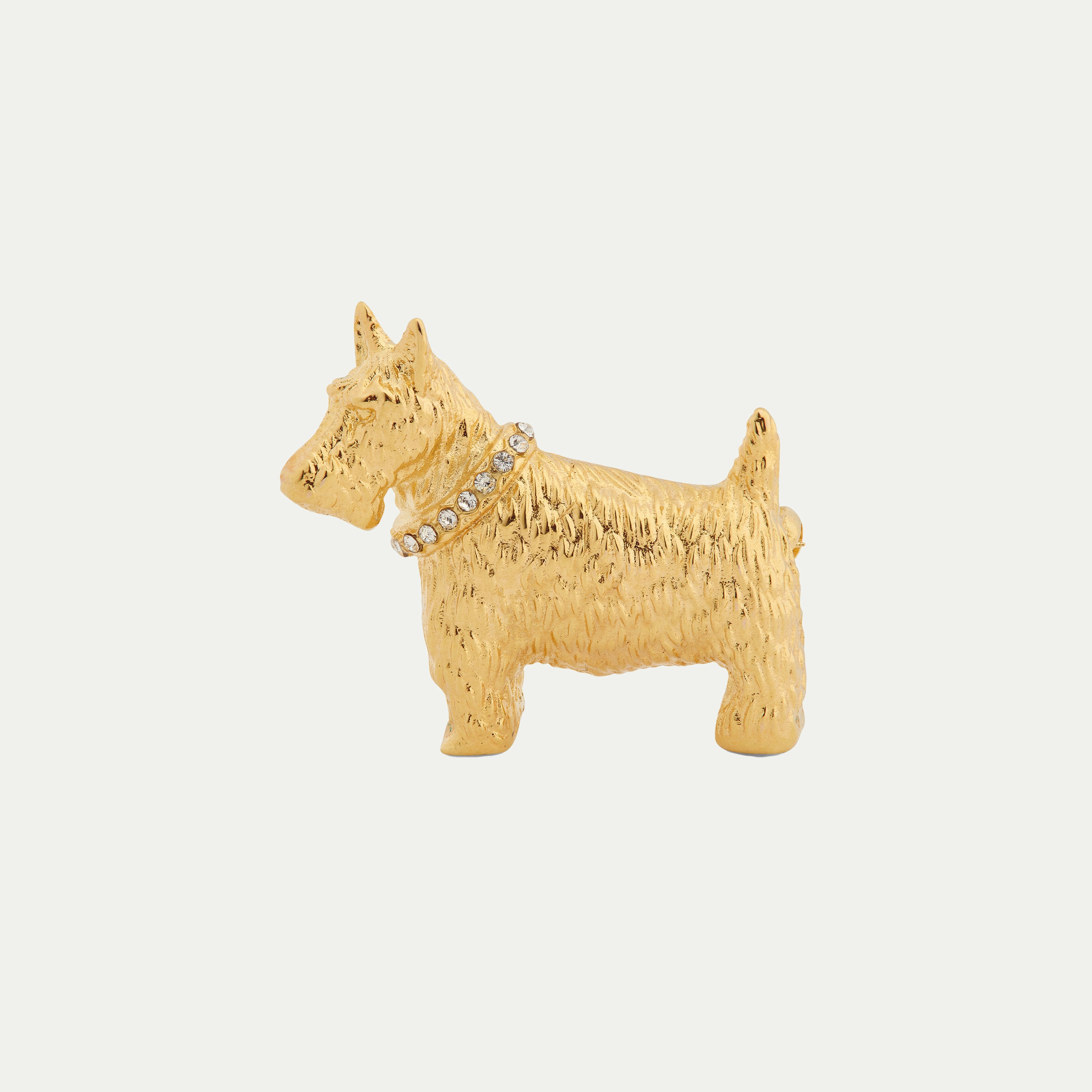 Westie brooch