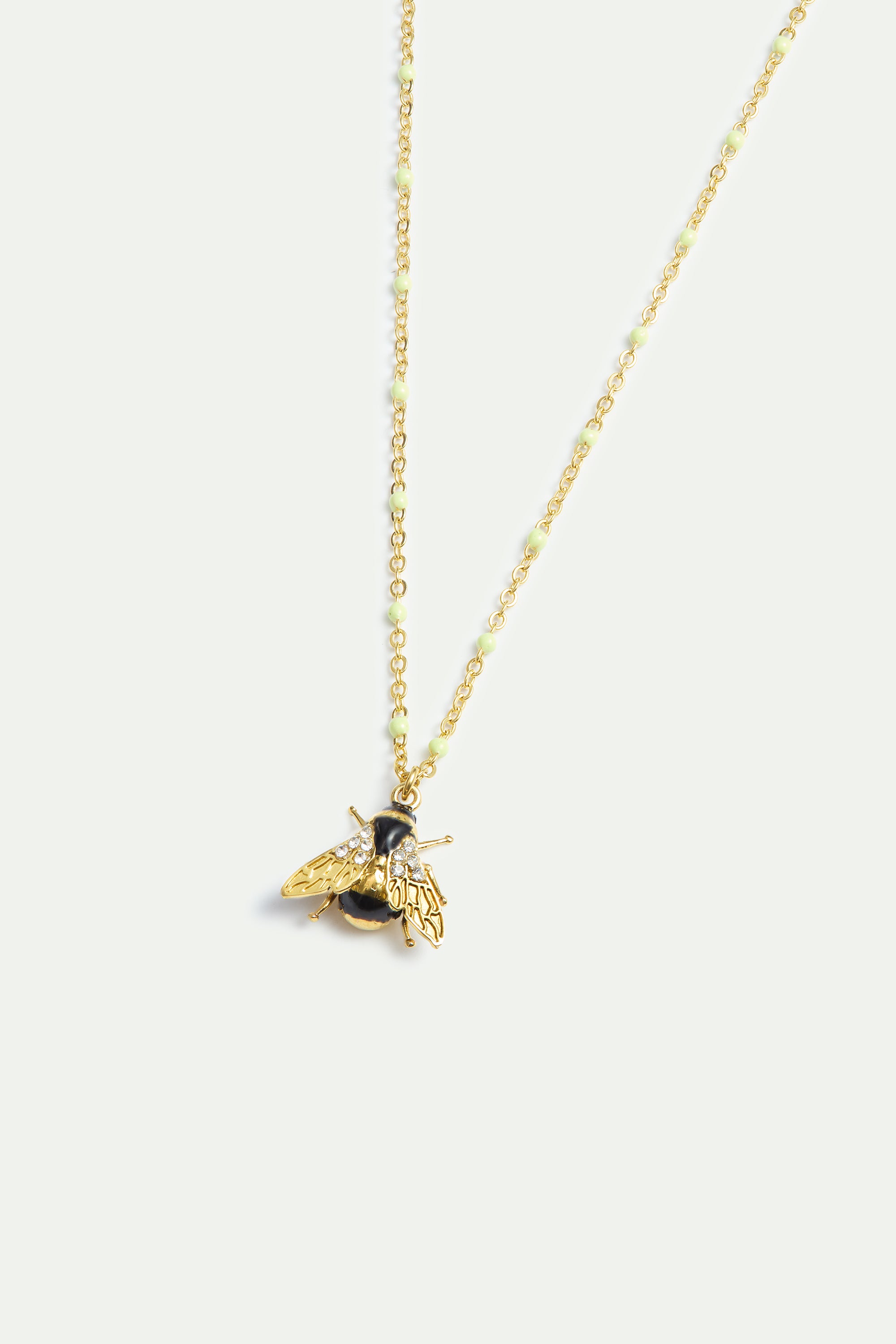 Necklace bumblebee LES NEREIDES LOVE ANIMALS