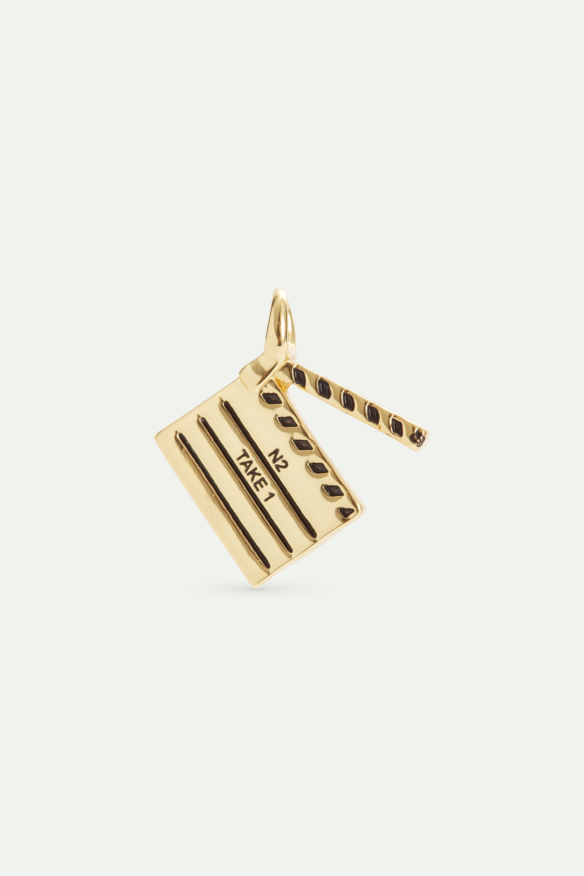 Clapperboard charm