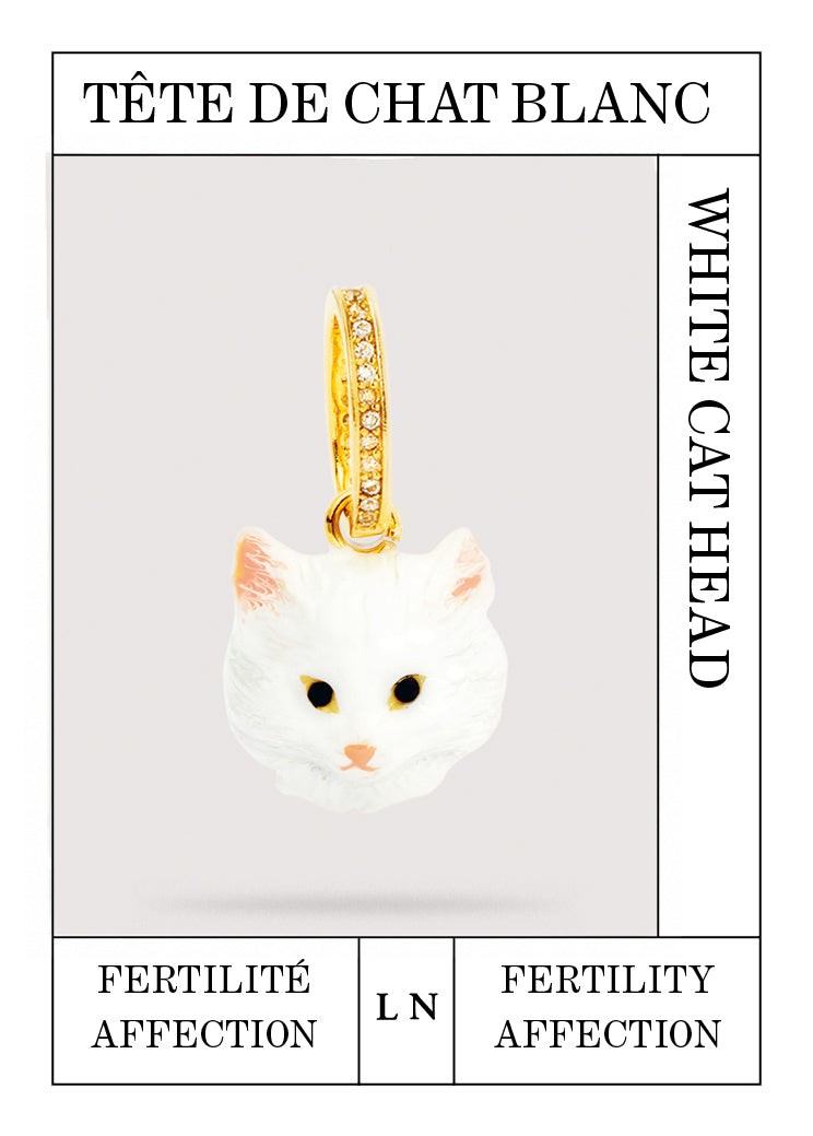 White cat pendant, Fertility and Affection