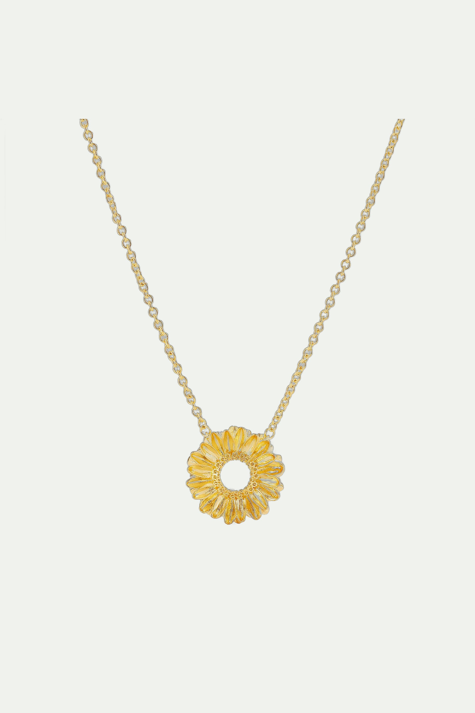 Necklace 55+5cm COROLLE SOLAIRE