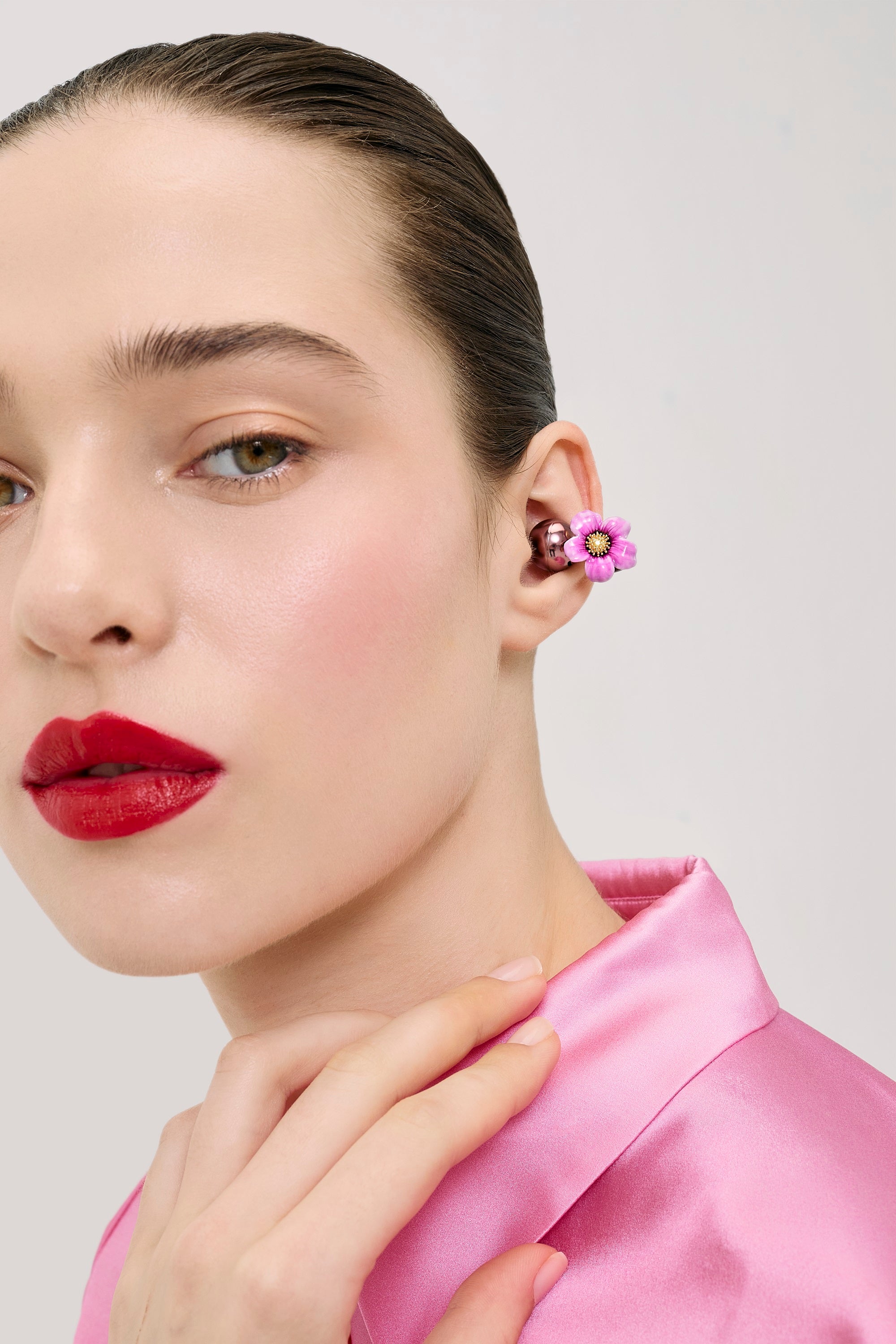Purple Anemone Jewellery for HUAWEI FreeClip 2